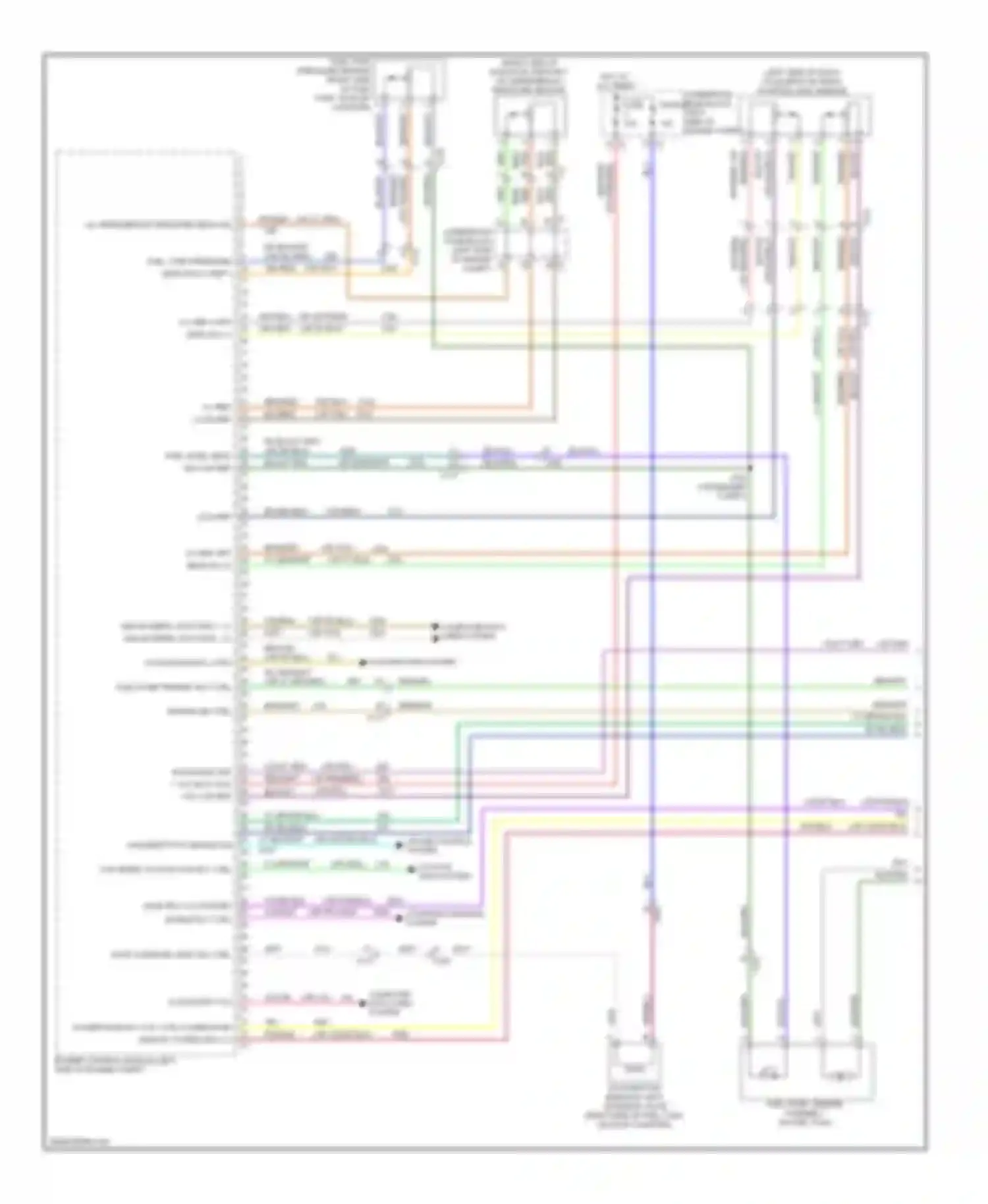 Regal Buick V (2009-2013): Wiring diagram engine performance 2.4l vin c (1 of 6)