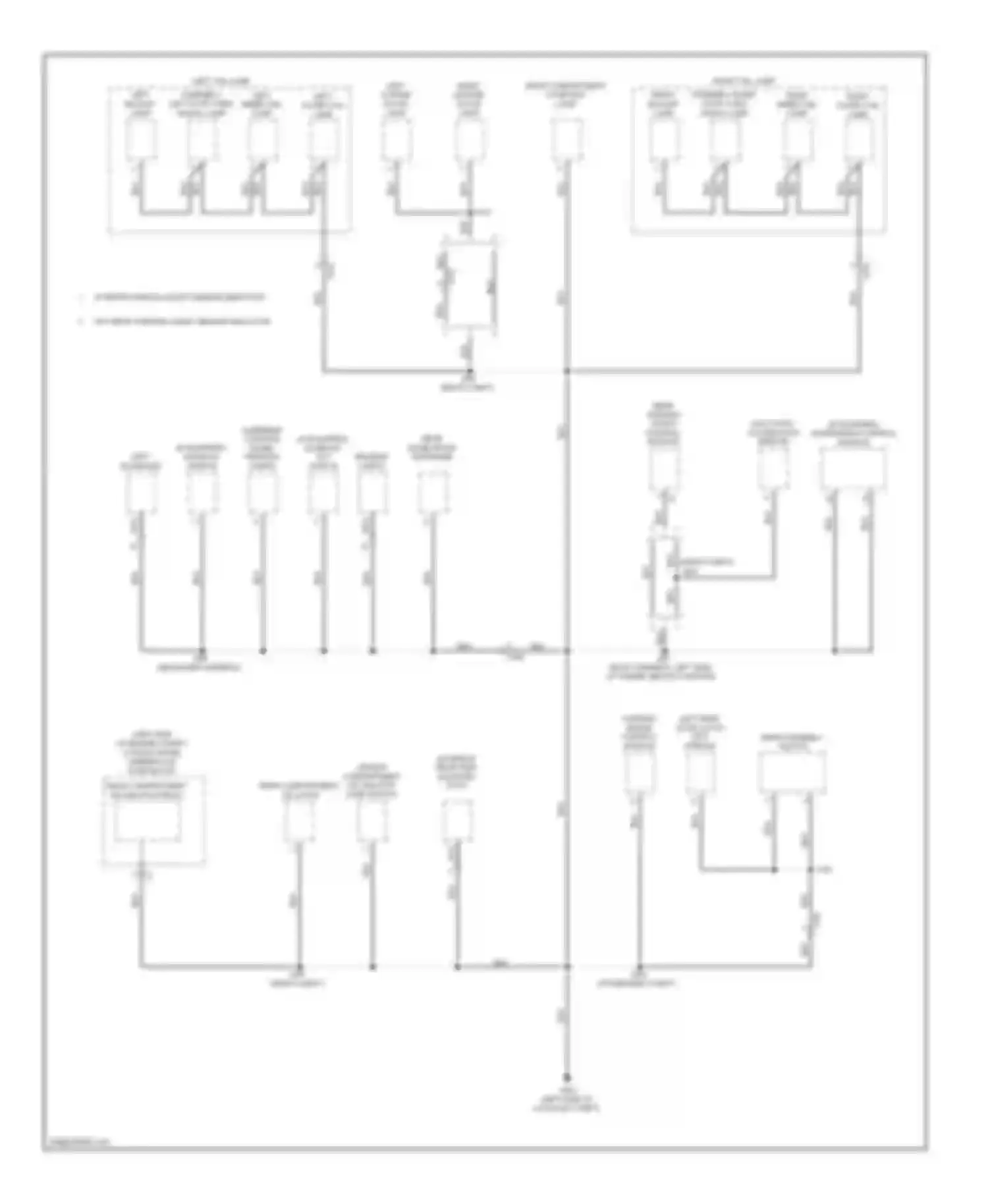 Regal Buick V (2009-2013): Ground distribution circuit (4 of 4)