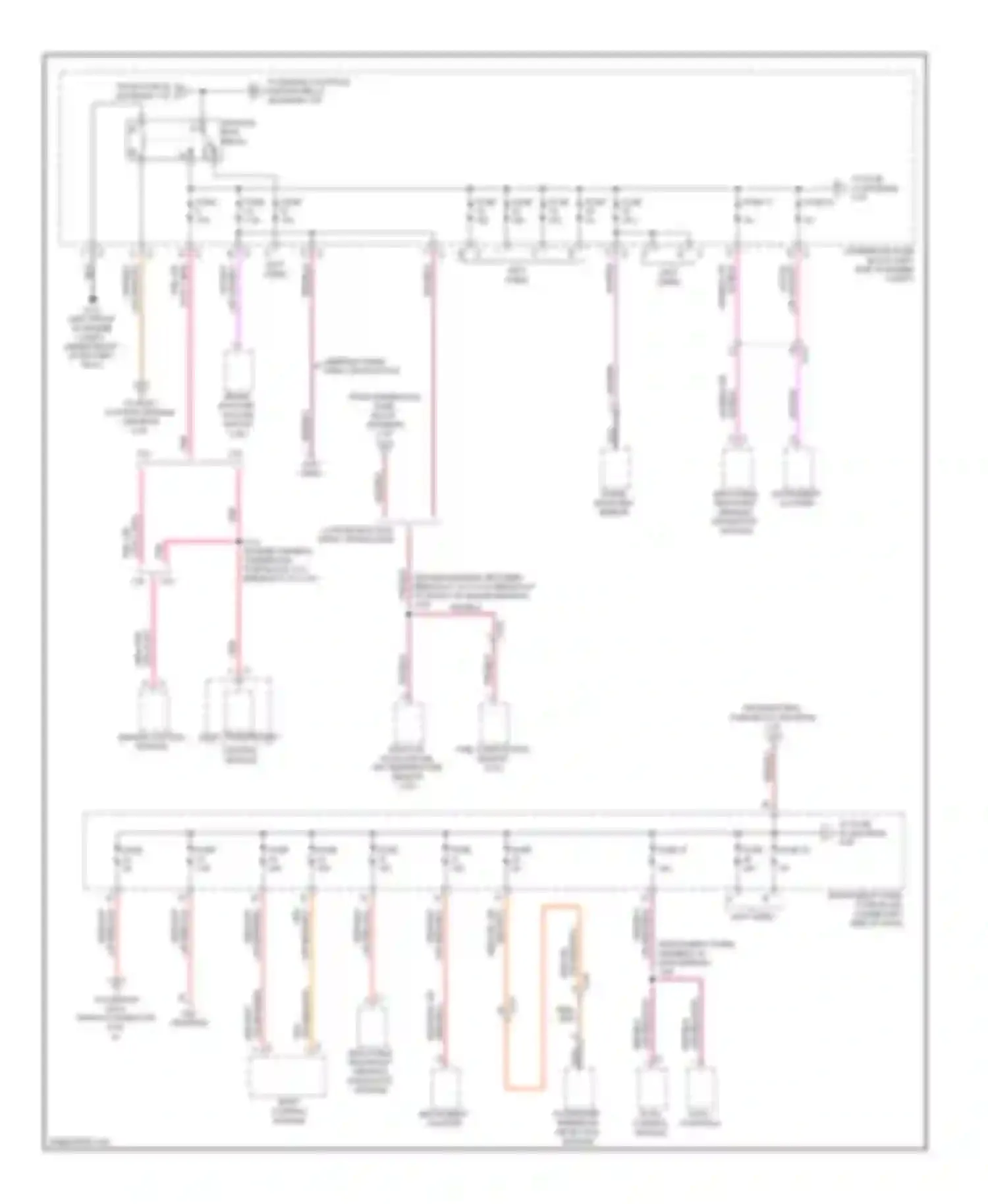 Regal Buick V (2009-2013): Power distribution circuit (2 of 6)