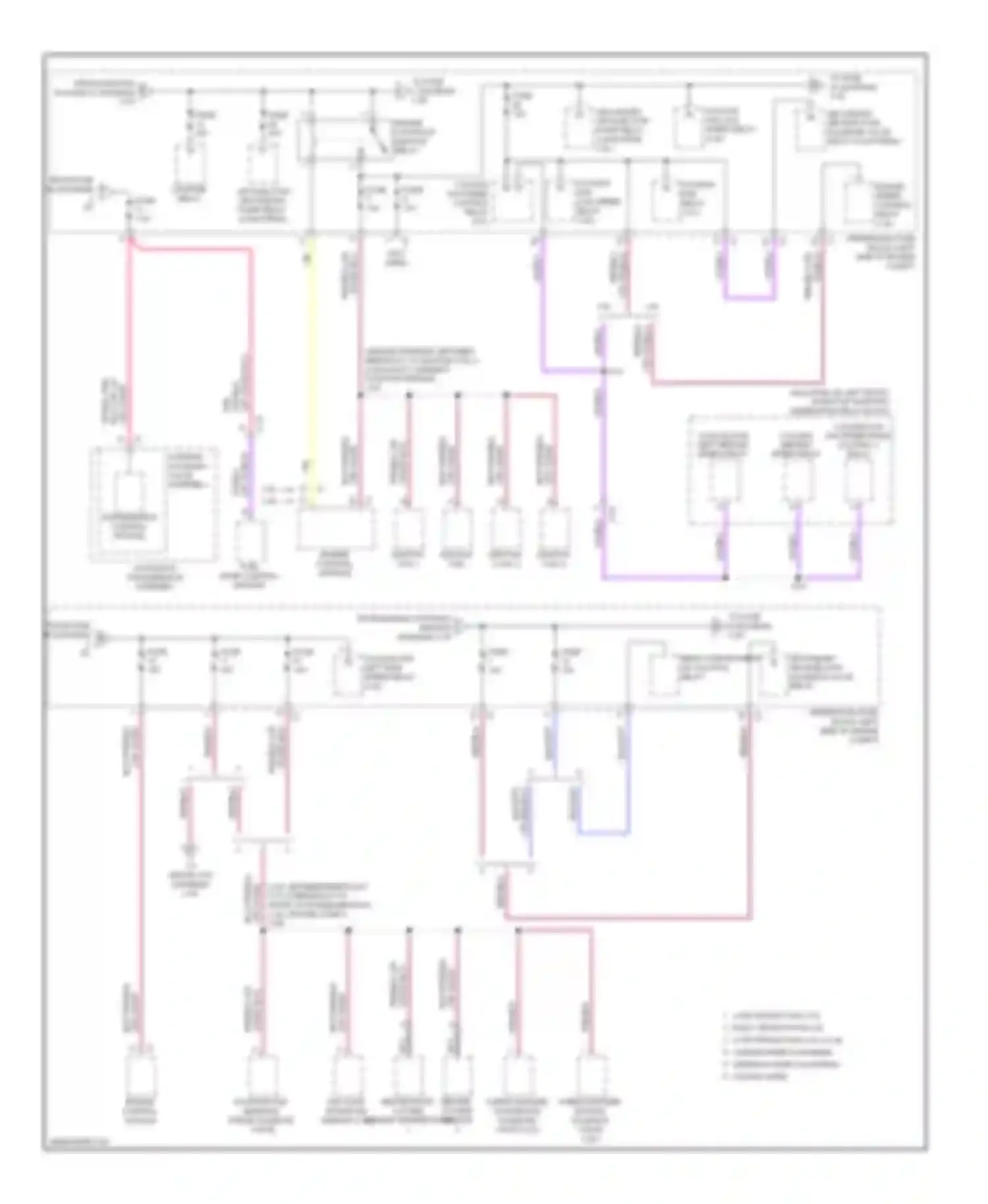 Regal Buick V (2009-2013): Power distribution circuit (3 of 6)