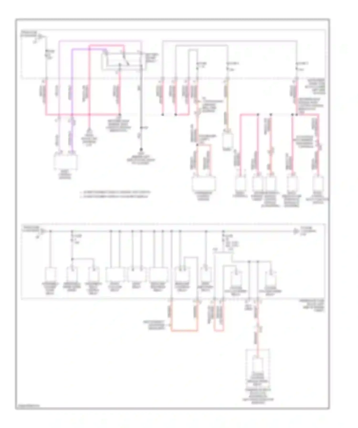 Regal Buick V (2009-2013): Power distribution circuit (5 of 6)