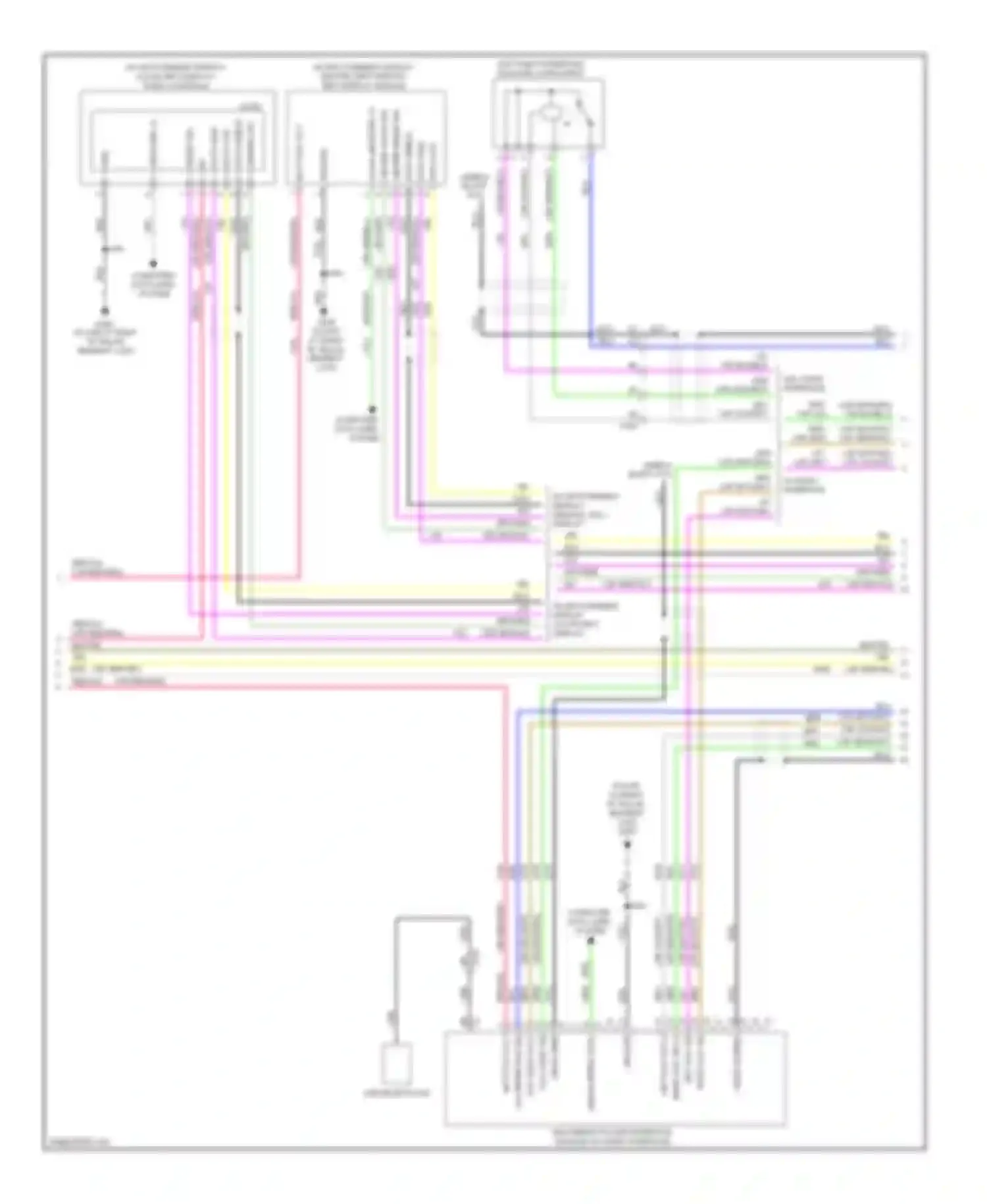 Regal Buick V (2009-2013): Radio circuit, with amplifier (2 of 4)