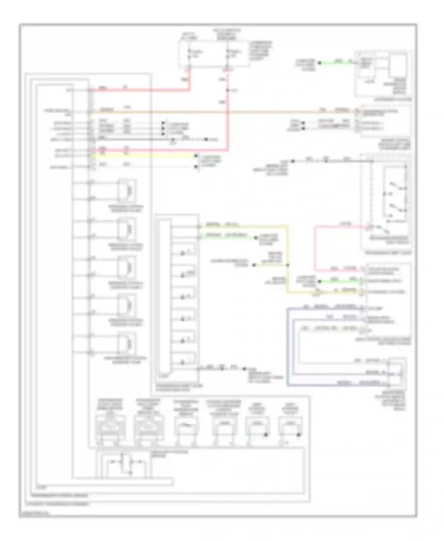 Regal Buick V (2009-2013): 2.0l vin v, transmission circuit