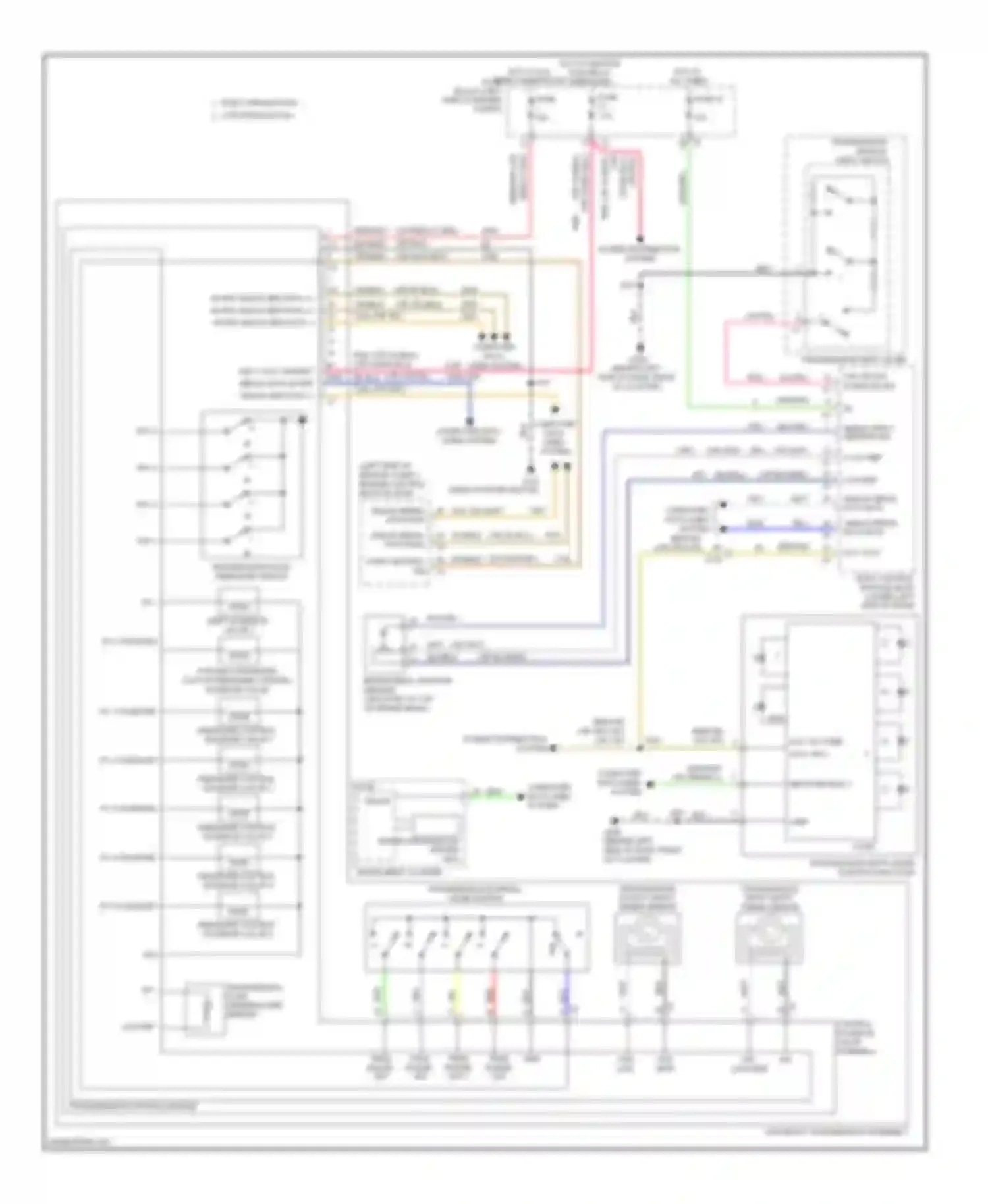 Regal Buick V (2009-2013): 2.4l vin c, transmission circuit