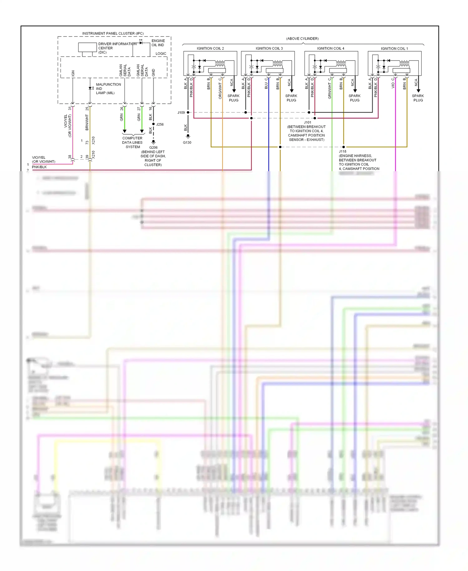 Buick Regal V (2009-2013) actuator low ctrl wiring diagram  (1 of 1)