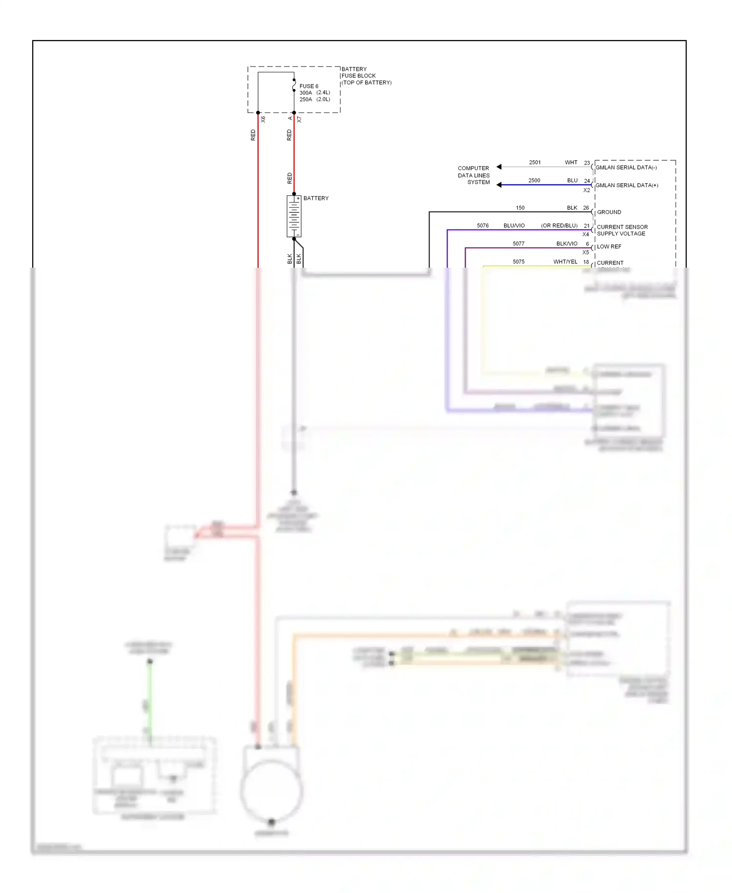 Buick Regal V (2009-2013) computer data lines system wiring diagram  (43 of 55)
