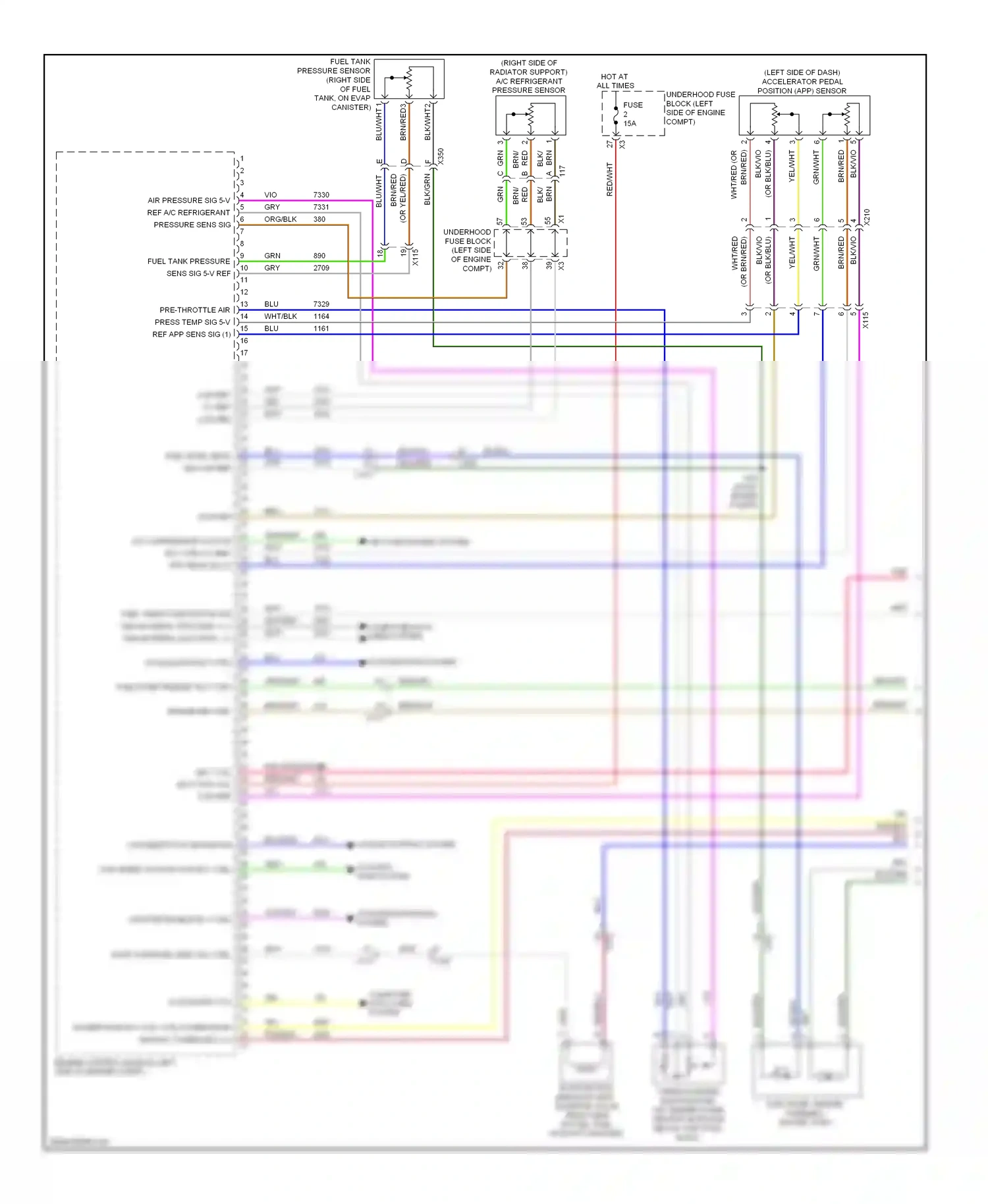Buick Regal V (2009-2013) computer data lines system wiring diagram  (18 of 55)