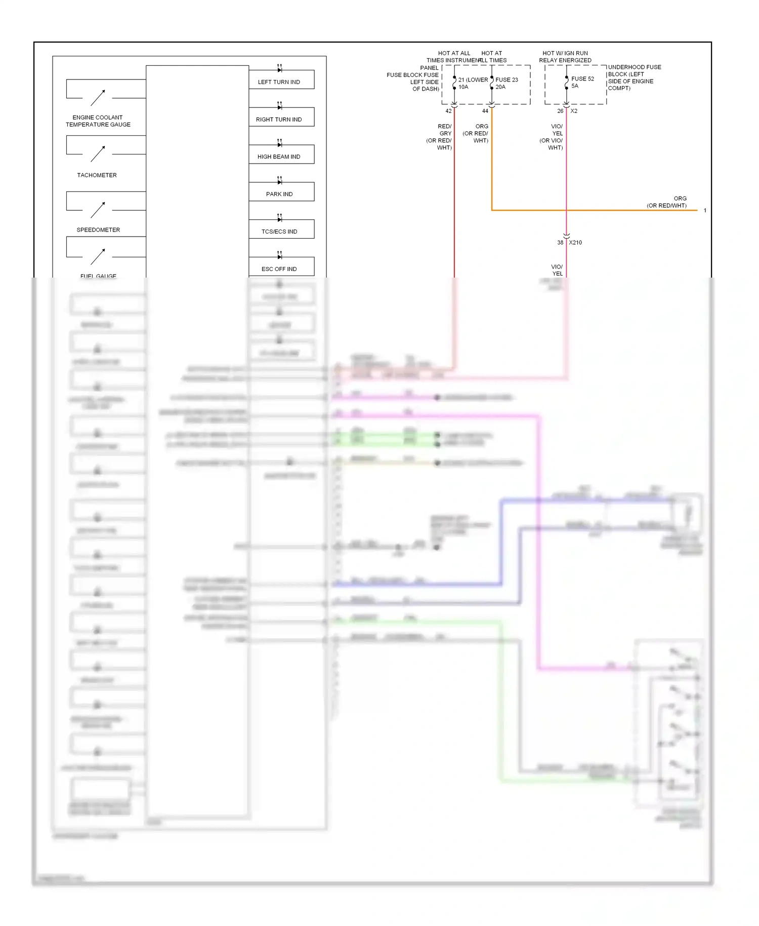 Buick Regal V (2009-2013) computer data lines system wiring diagram  (28 of 55)