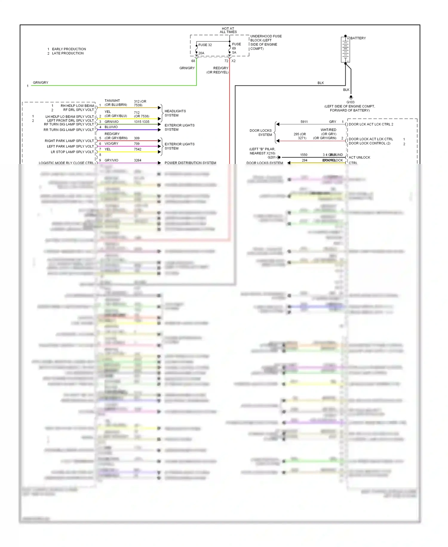 Buick Regal V (2009-2013) computer data lines system wiring diagram  (14 of 55)