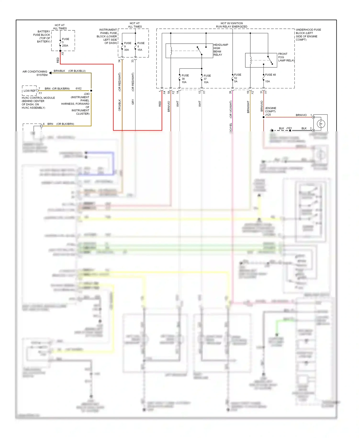 Buick Regal V (2009-2013) computer data lines system wiring diagram  (27 of 55)
