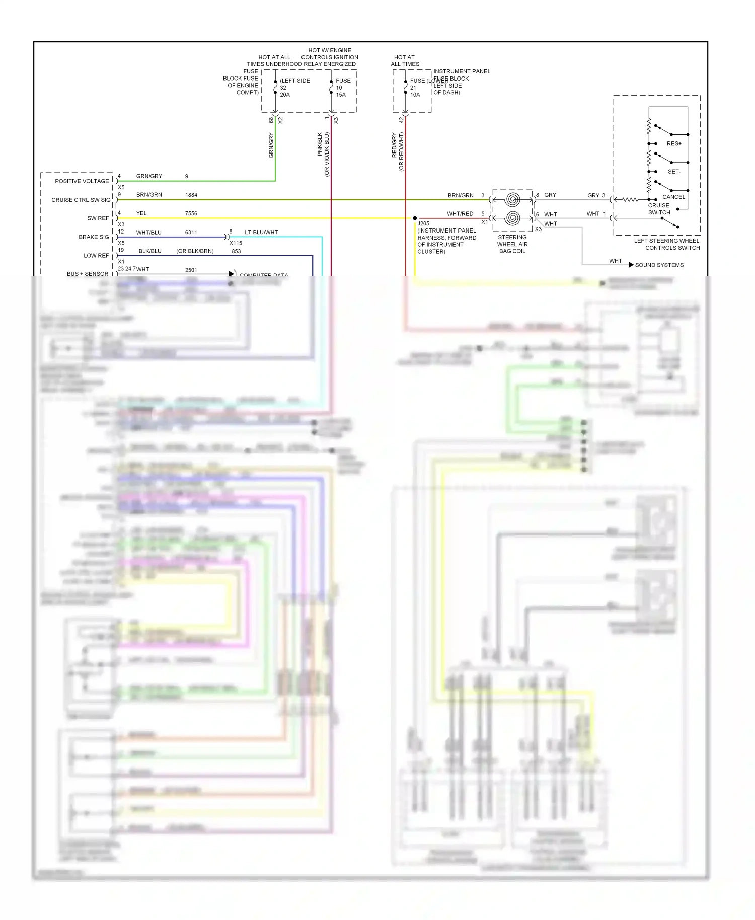 Buick Regal V (2009-2013) low ref wiring diagram  (5 of 31)