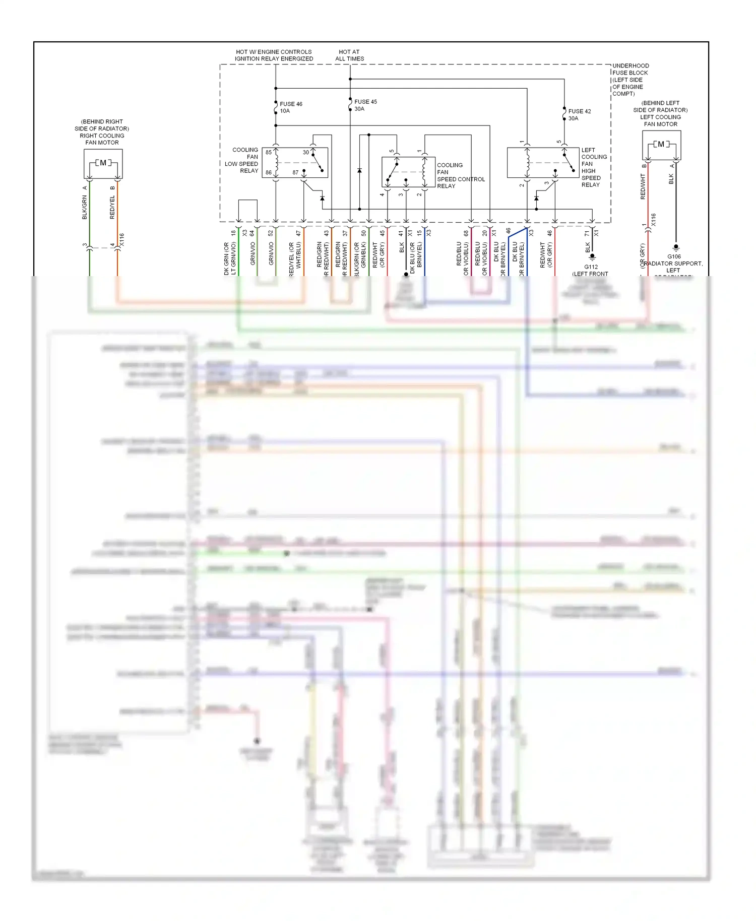 Buick Regal V (2009-2013) windshield temperature, wiring diagram  (2 of 2)