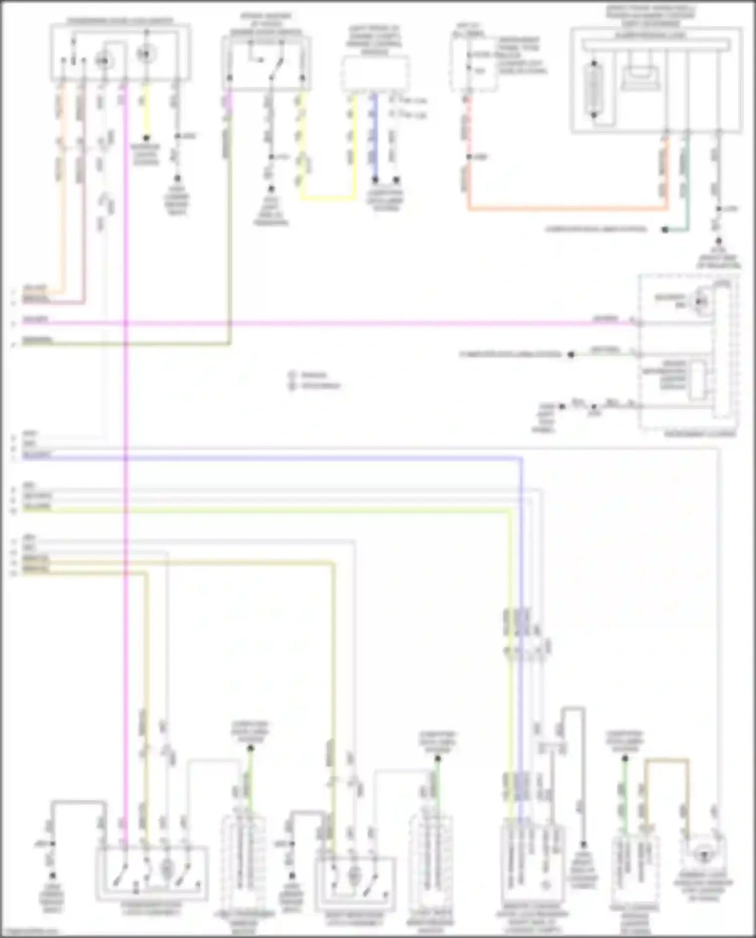Regal Buick VI (2017-2020): Forced entry circuit, w/o passive keyless entry (2 of 2)