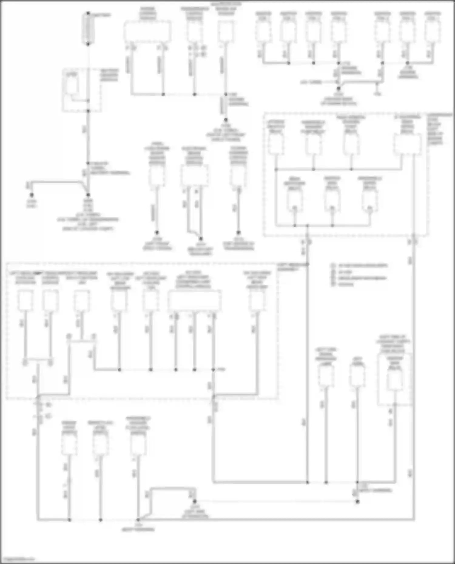 Regal Buick VI (2017-2020): Ground distribution circuit (1 of 7)