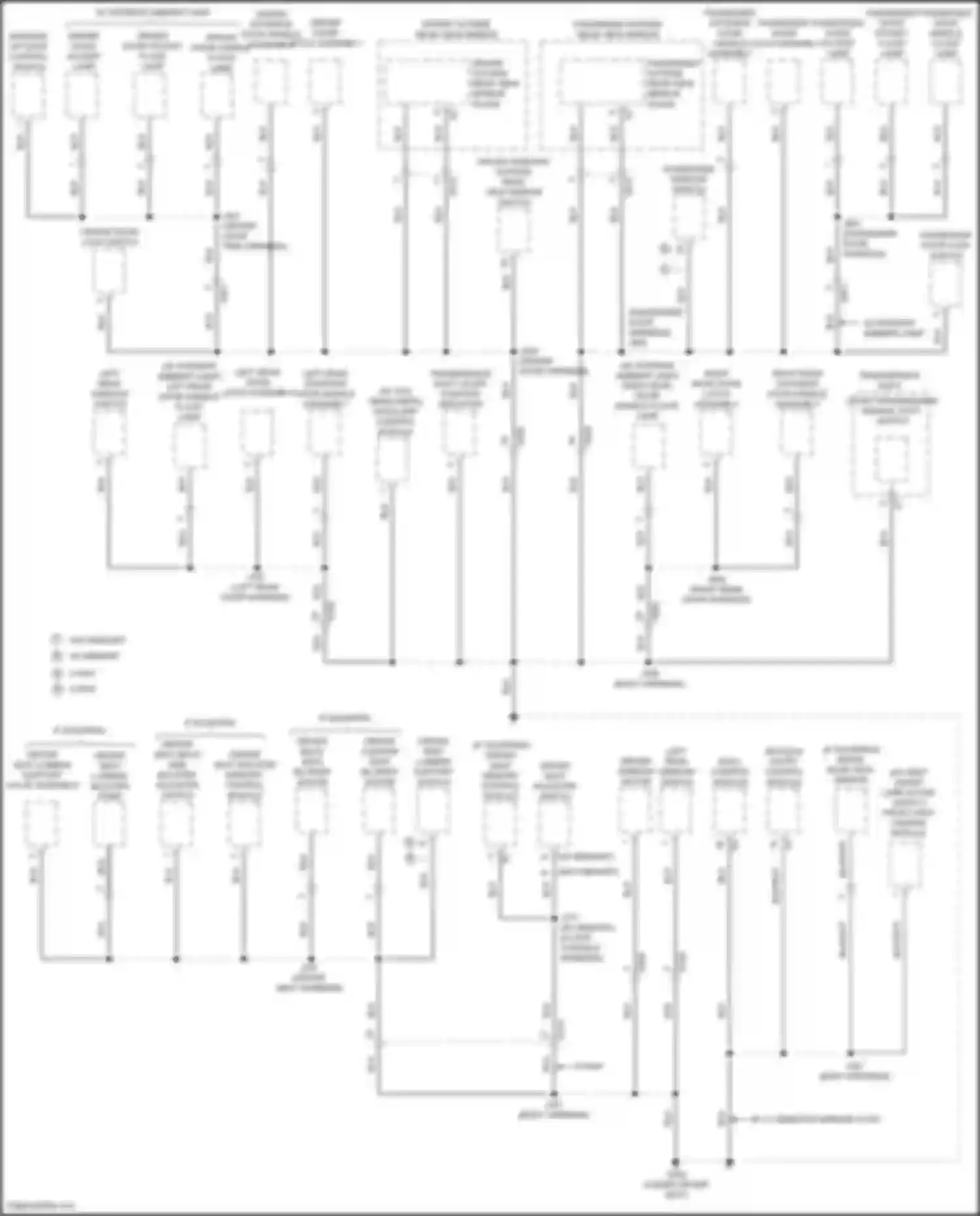 Regal Buick VI (2017-2020): Ground distribution circuit (5 of 7)