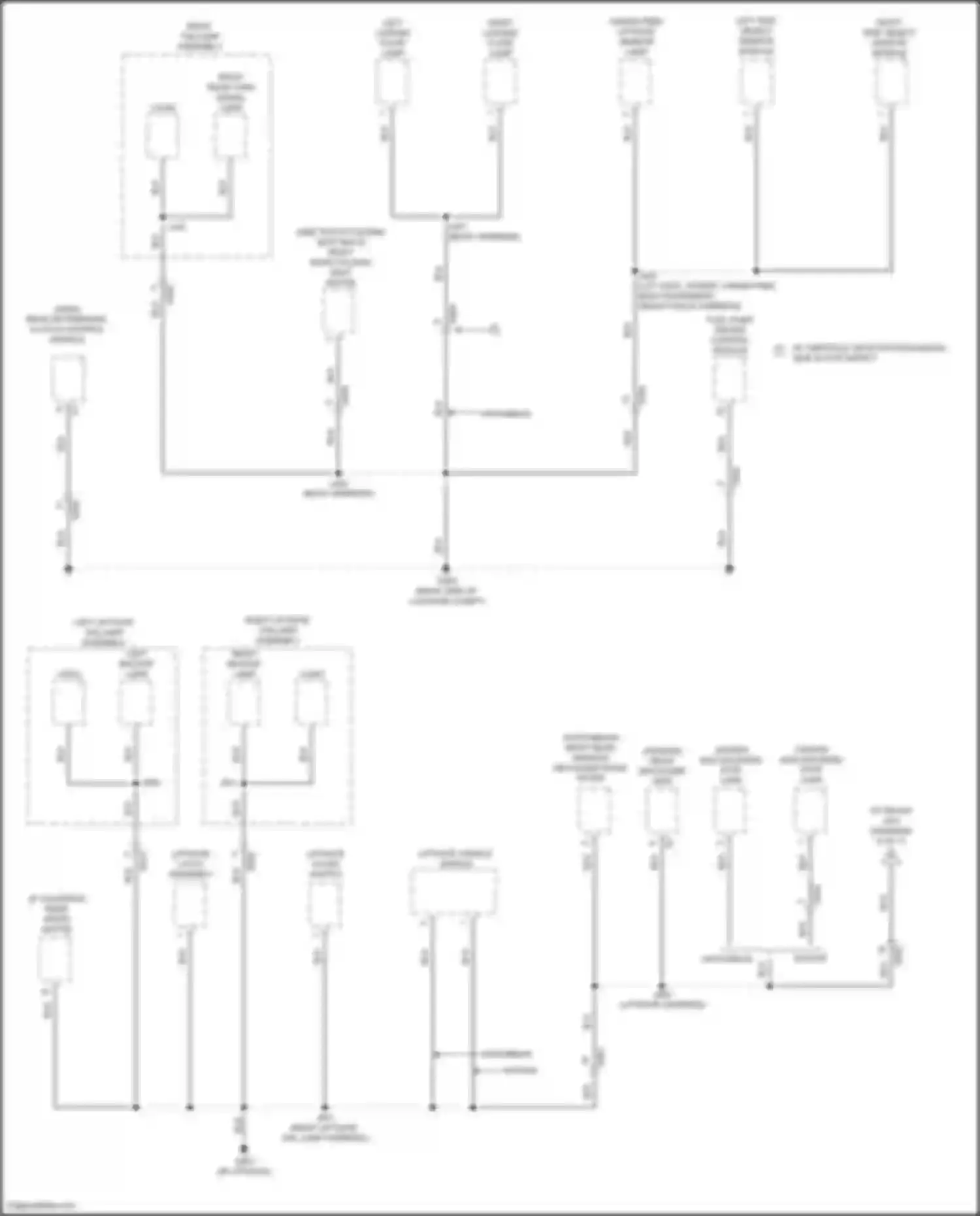 Regal Buick VI (2017-2020): Ground distribution circuit (7 of 7)