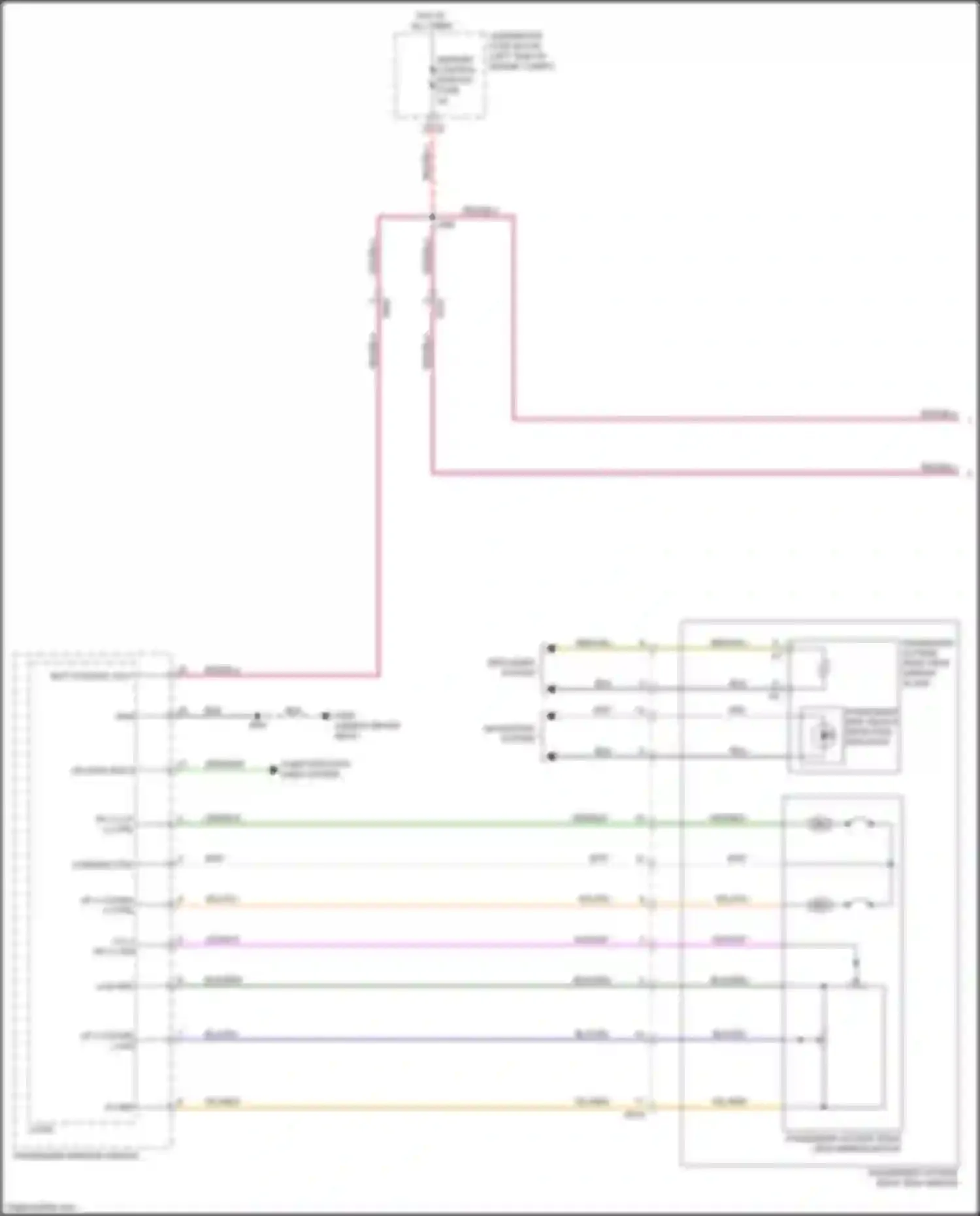 Regal Buick VI (2017-2020): Memory mirrors circuit (1 of 2)