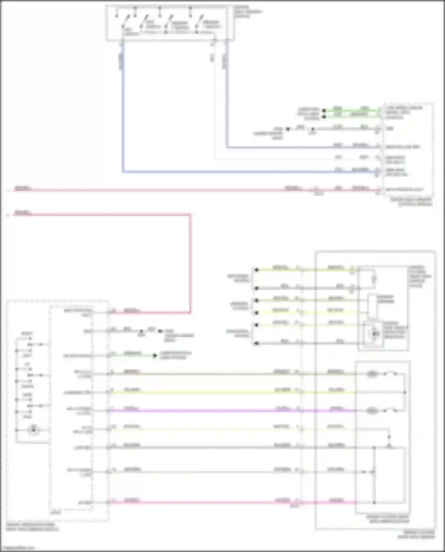 Regal Buick VI (2017-2020): Memory mirrors circuit (2 of 2)
