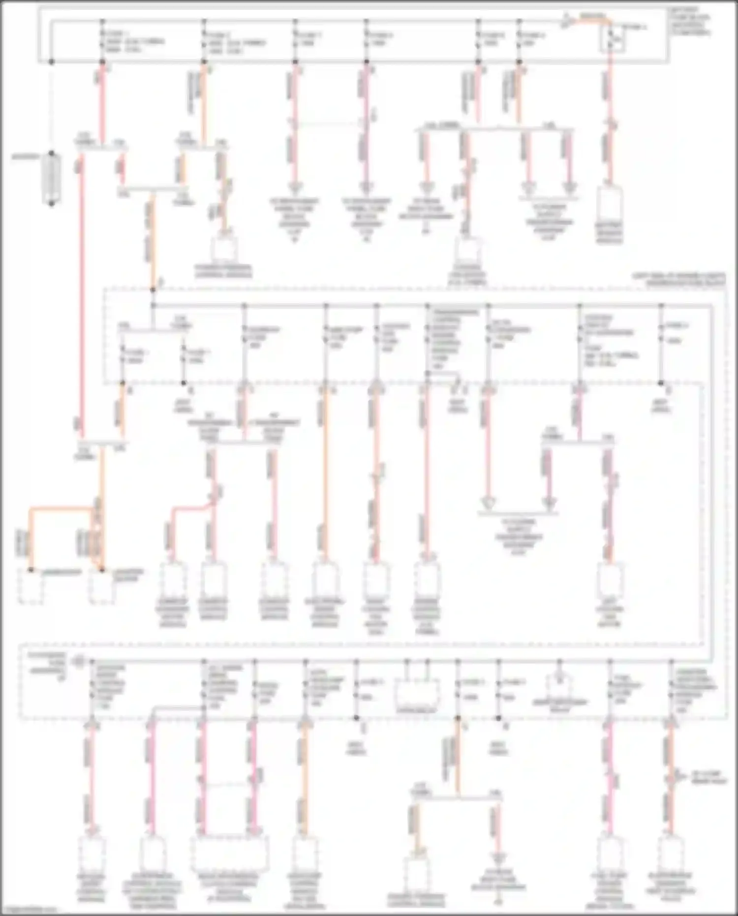 Regal Buick VI (2017-2020): Power distribution circuit (1 of 8)