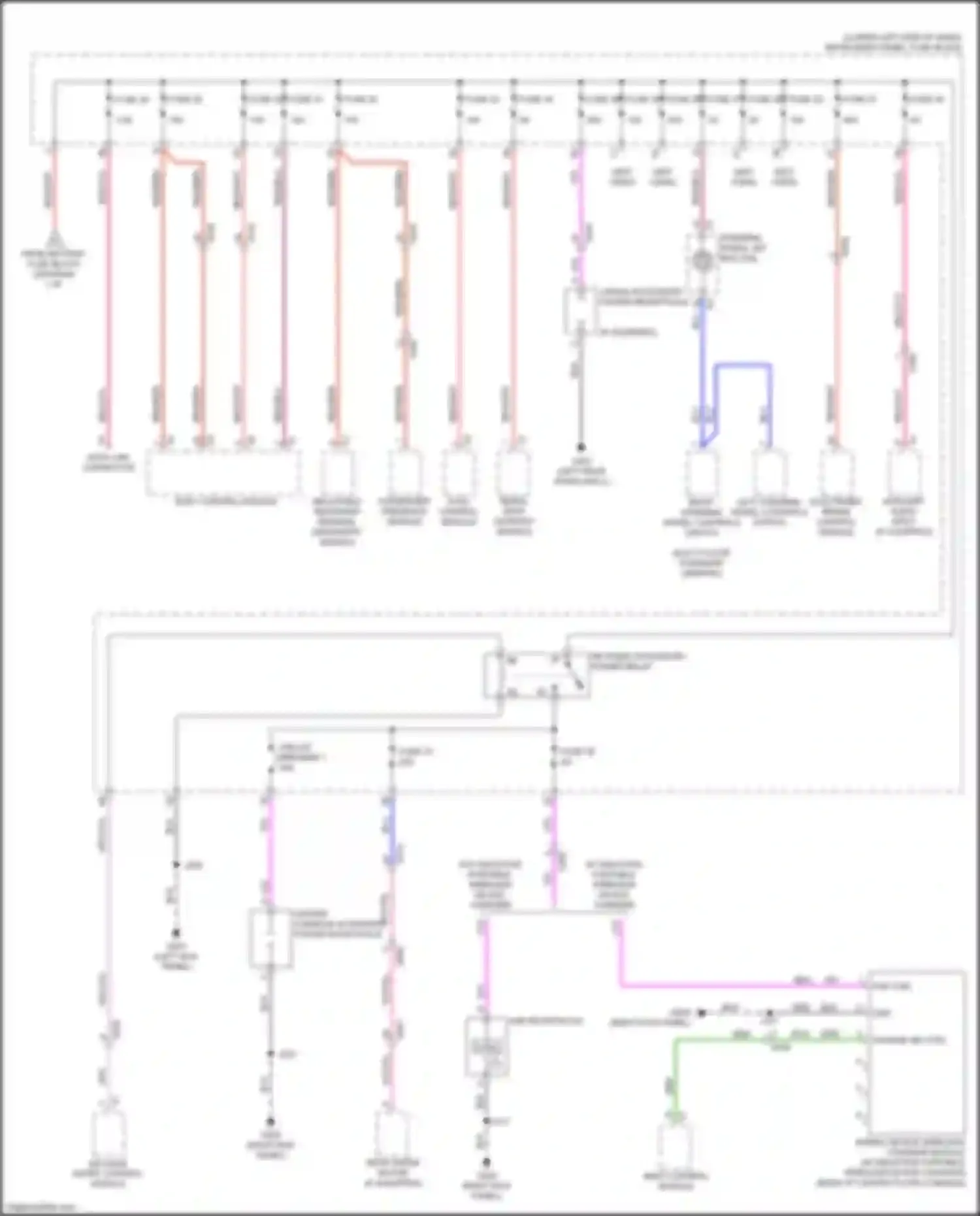 Regal Buick VI (2017-2020): Power distribution circuit (3 of 8)