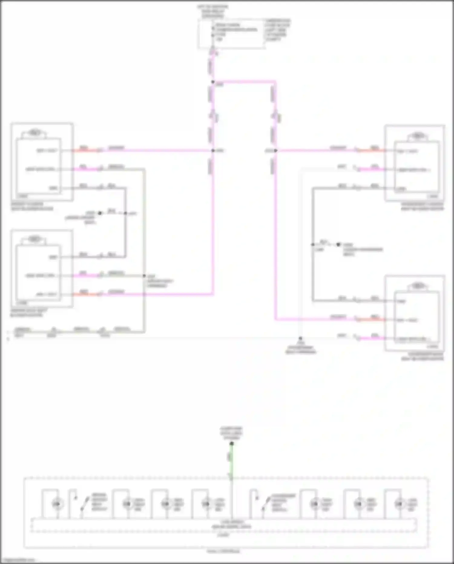 Regal Buick VI (2017-2020): Front heated seats circuit, w/ ventilation (2 of 2)