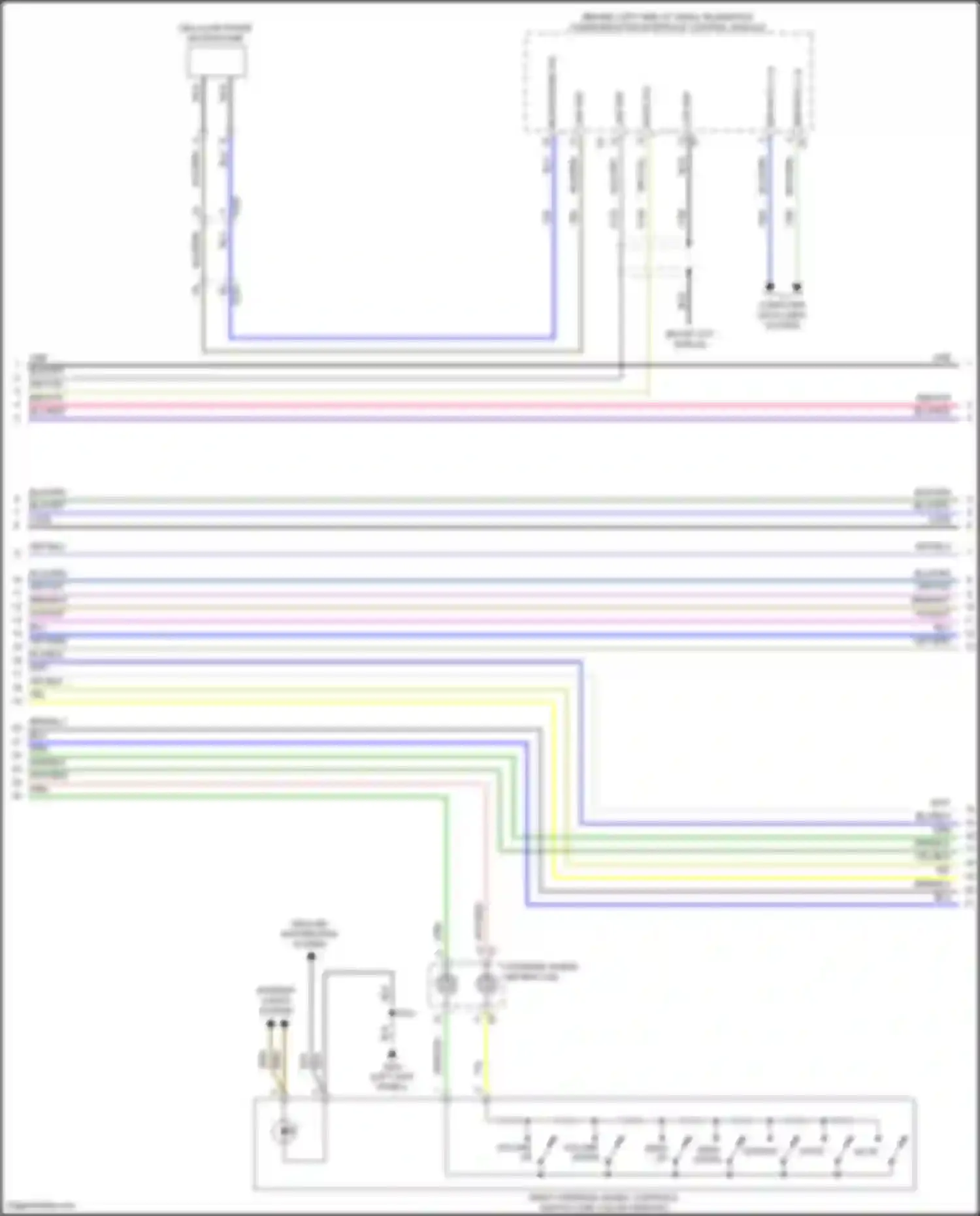 Regal Buick VI (2017-2020): Radio circuit, low level (3 of 5)