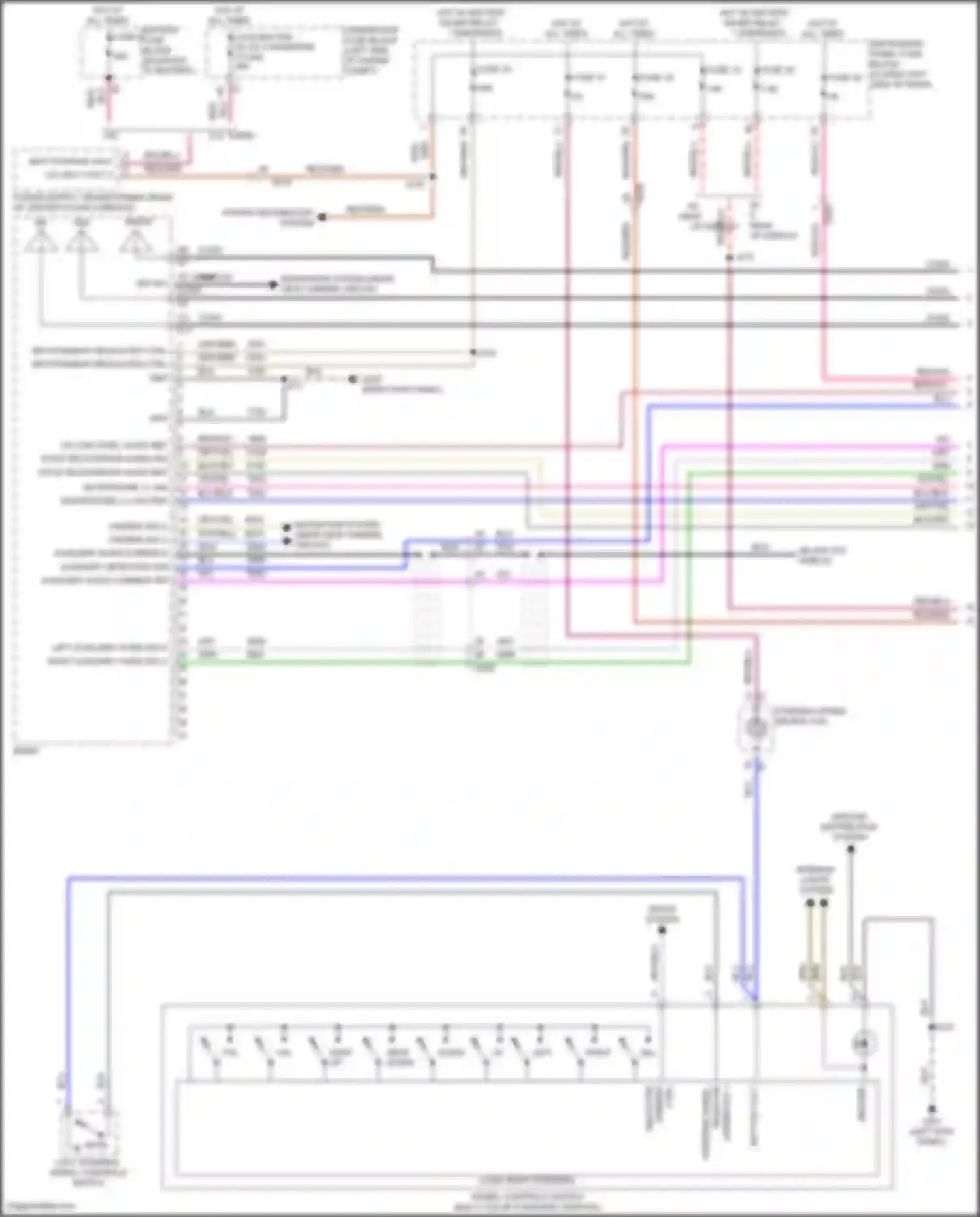 Regal Buick VI (2017-2020): Radio circuit, mid/high level w/ active noise (1 of 5)