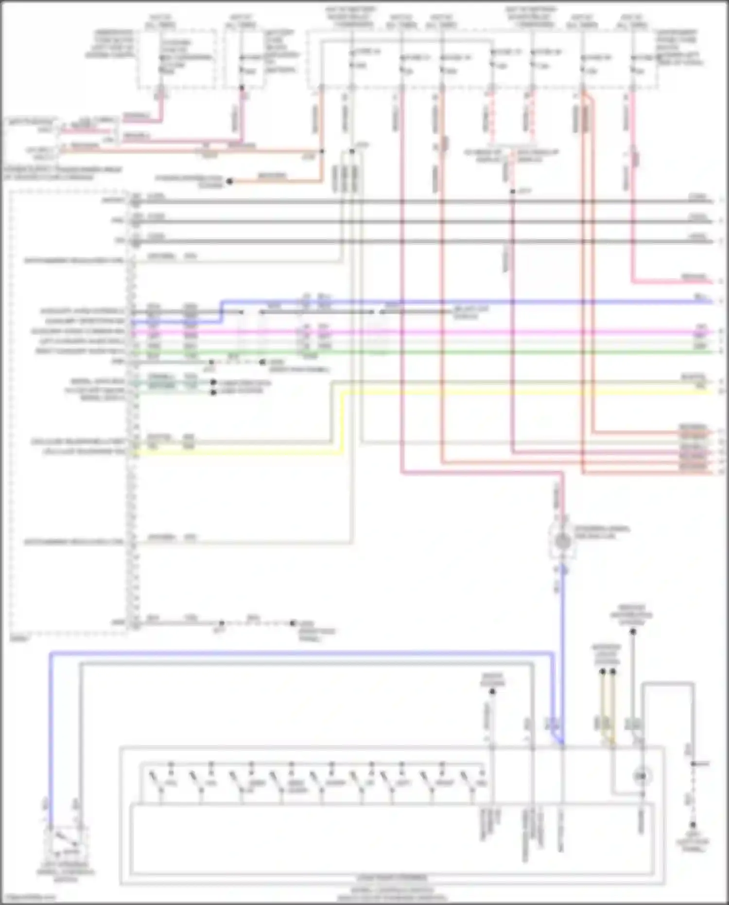 Regal Buick VI (2017-2020): Radio circuit, up level w/o active noise w/ amplifier (1 of 5)