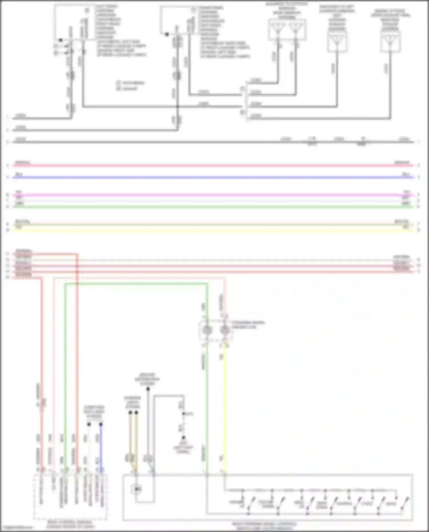 Regal Buick VI (2017-2020): Radio circuit, up level w/o active noise w/ amplifier (2 of 5)