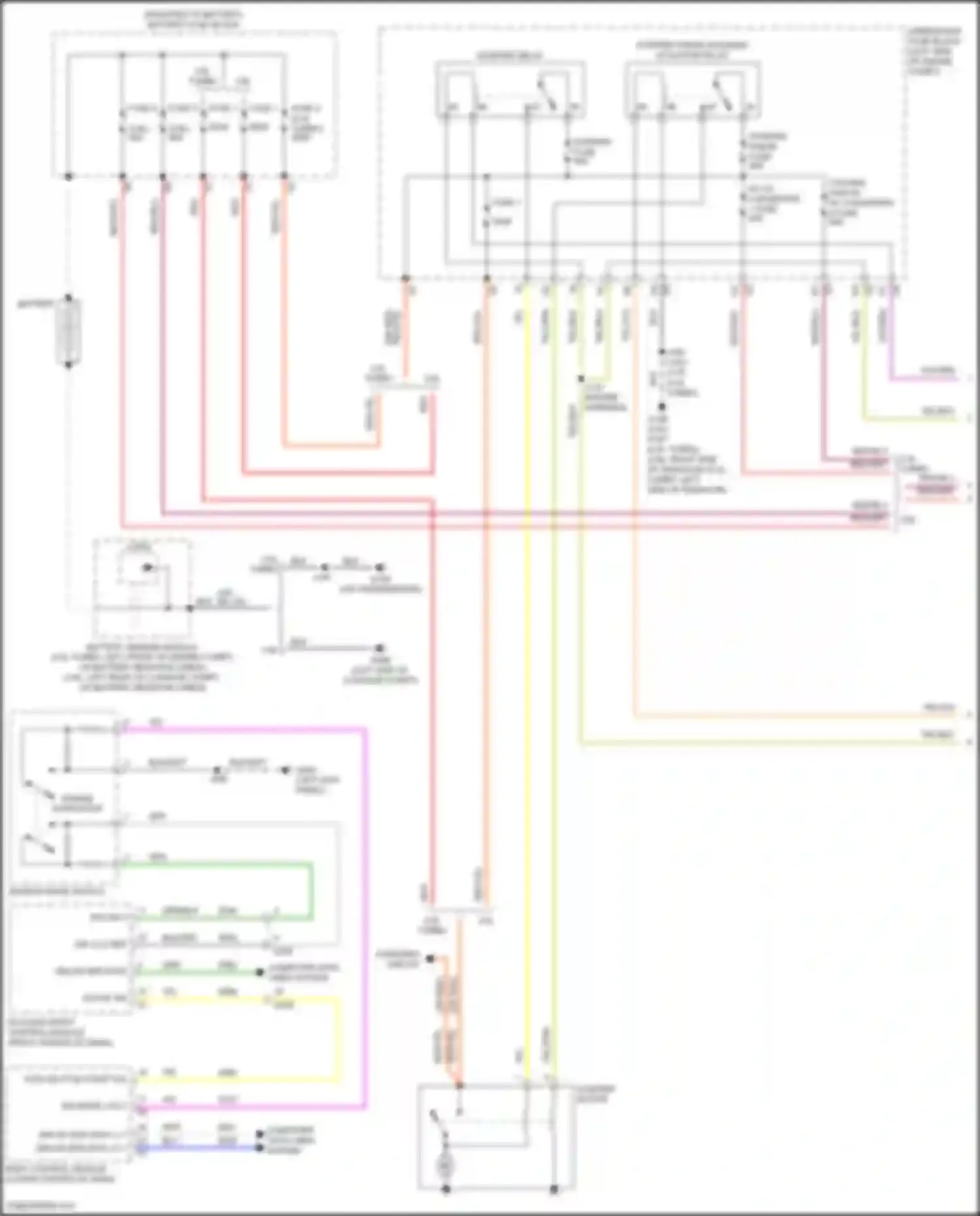 Regal Buick VI (2017-2020): Starting circuit (1 of 2)