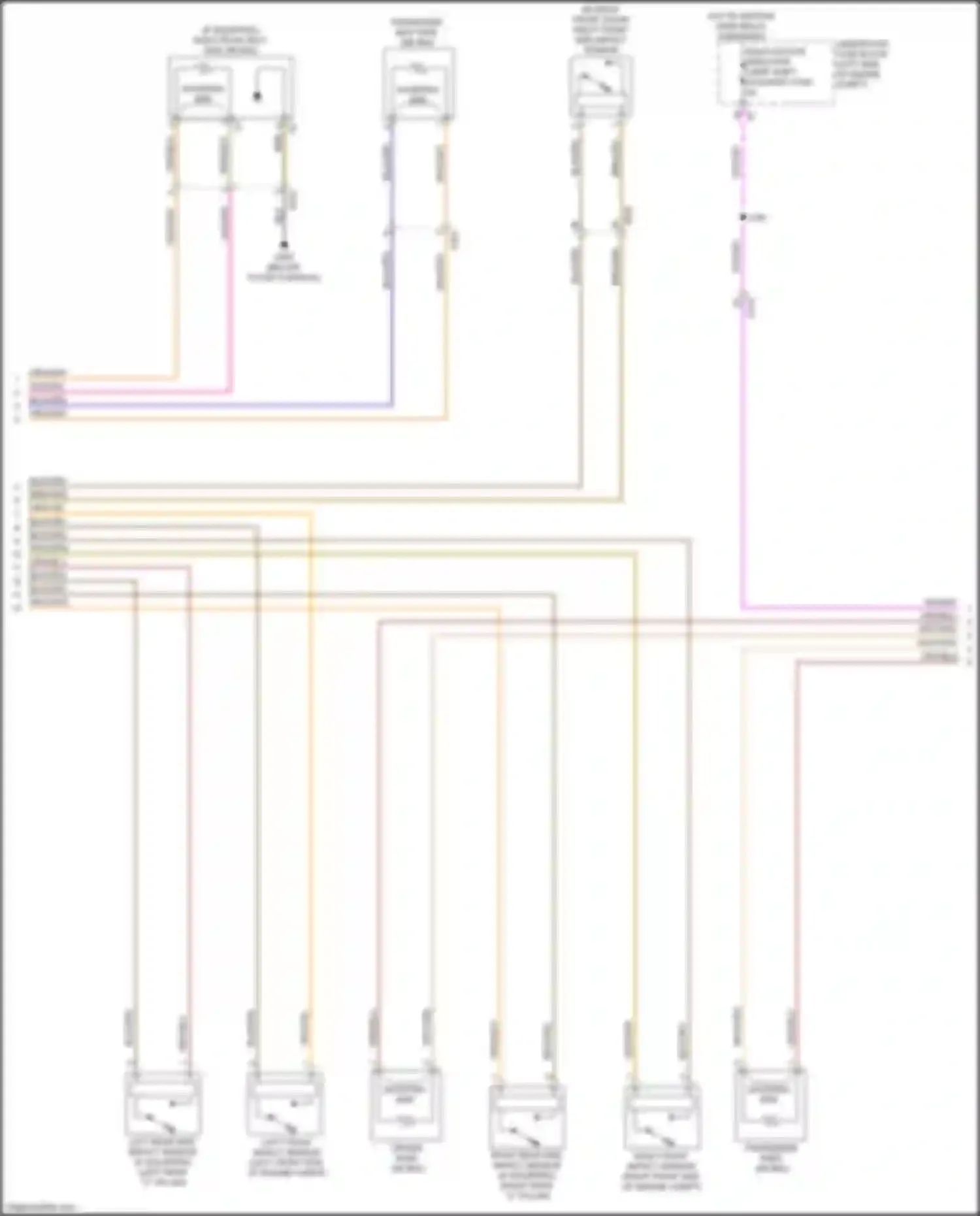 Regal Buick VI (2017-2020): Supplemental restraints circuit (2 of 3)