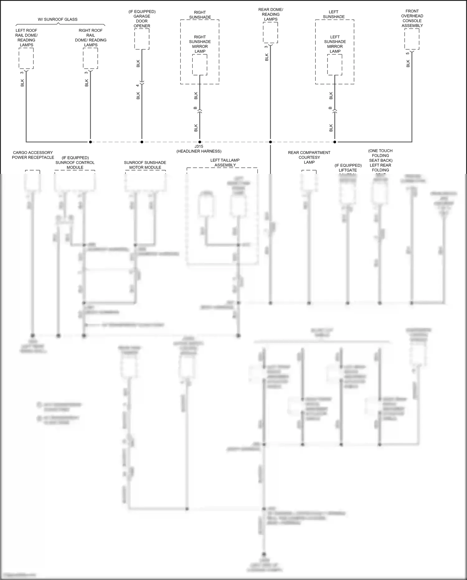 Buick Regal VI (2017-2020) active safety control module wiring diagram  (2 of 5)