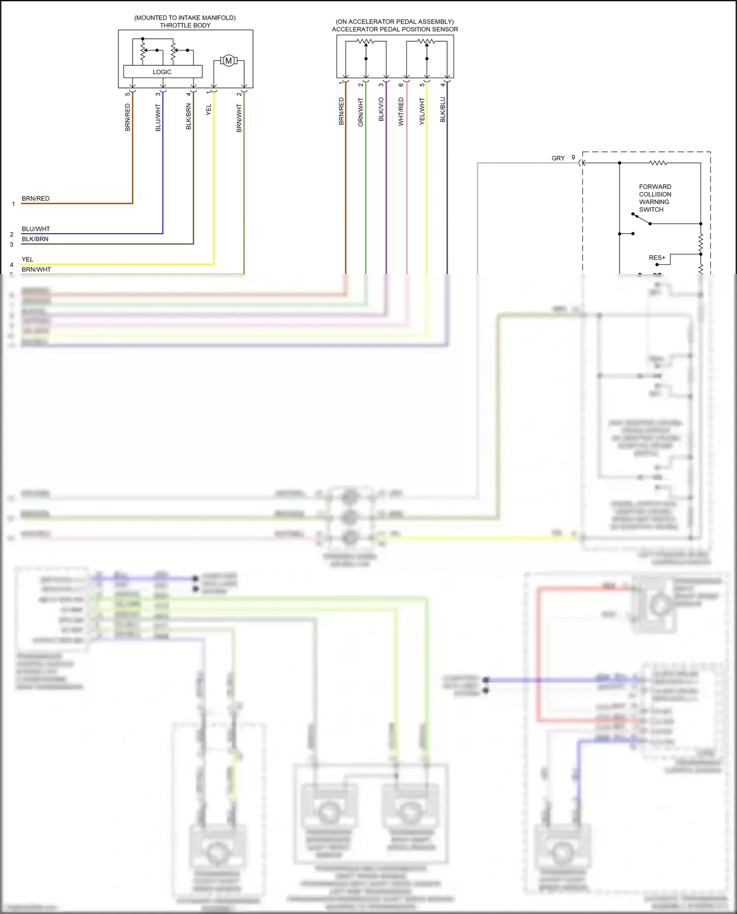 Buick Regal VI (2017-2020) computer data lines system wiring diagram  (16 of 124)