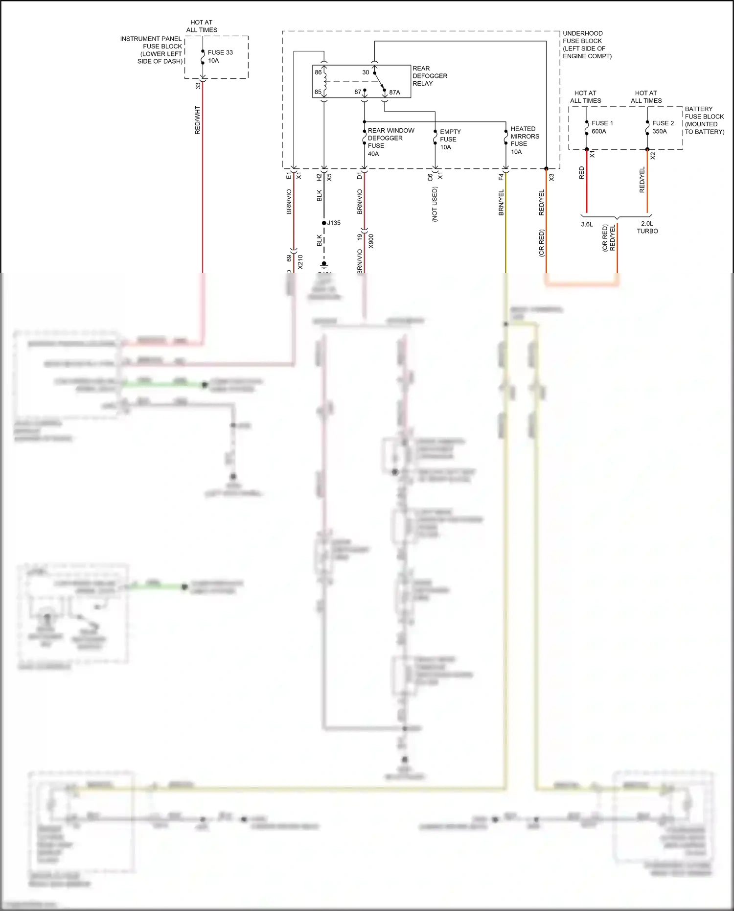 Buick Regal VI (2017-2020) computer data lines system wiring diagram  (21 of 124)