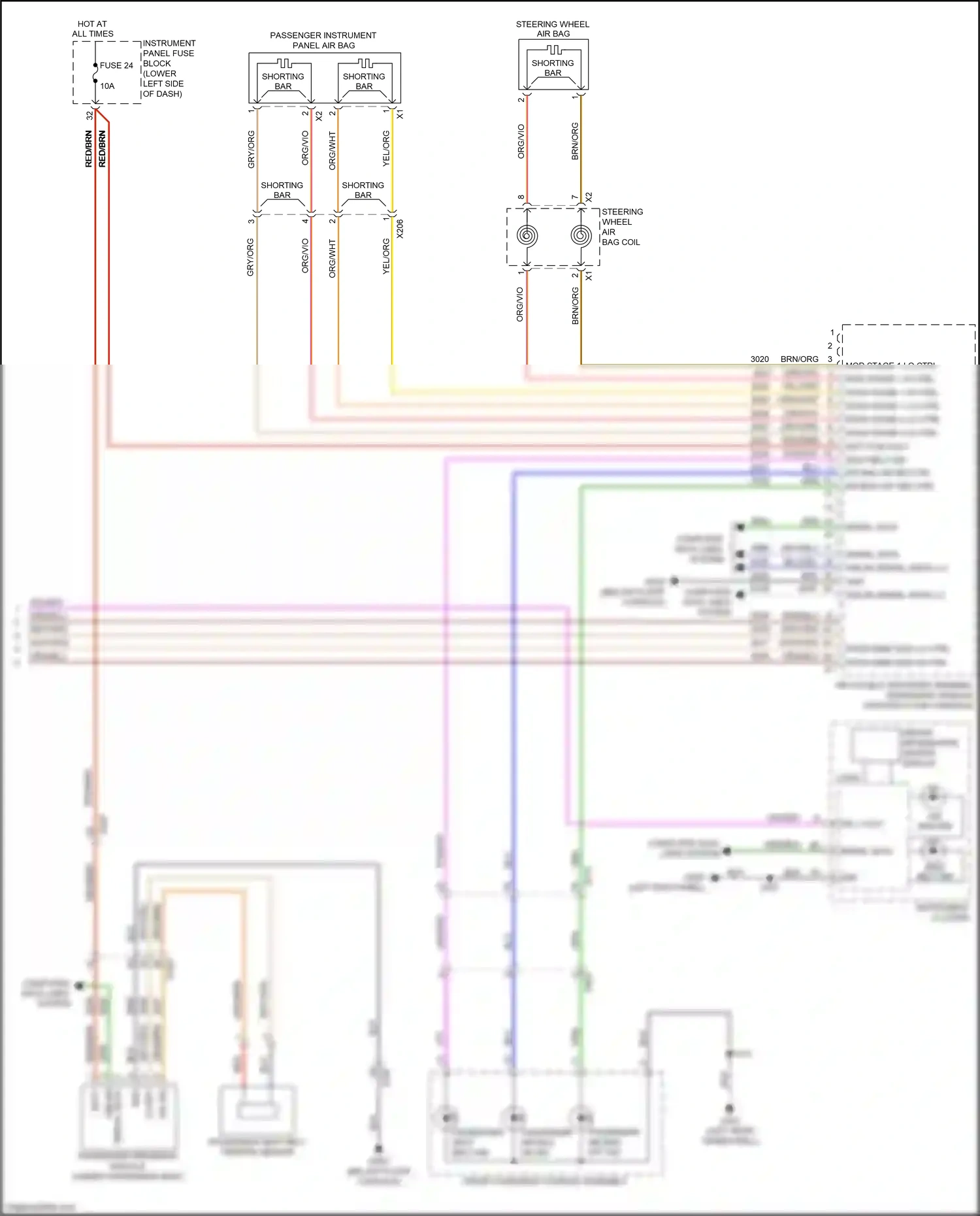 Buick Regal VI (2017-2020) computer data lines system wiring diagram  (19 of 124)