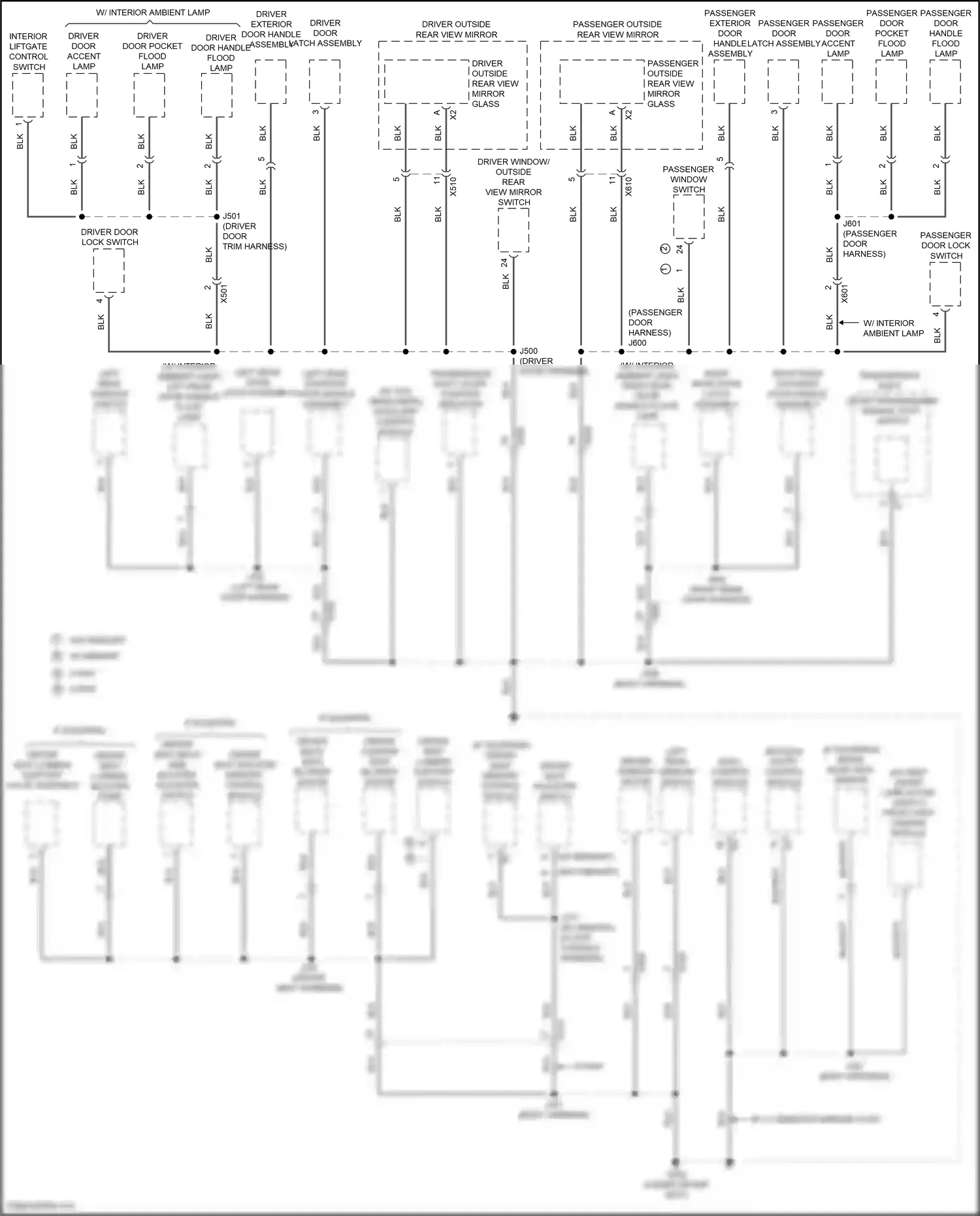 Buick Regal VI (2017-2020) headlamp control module wiring diagram  (1 of 2)