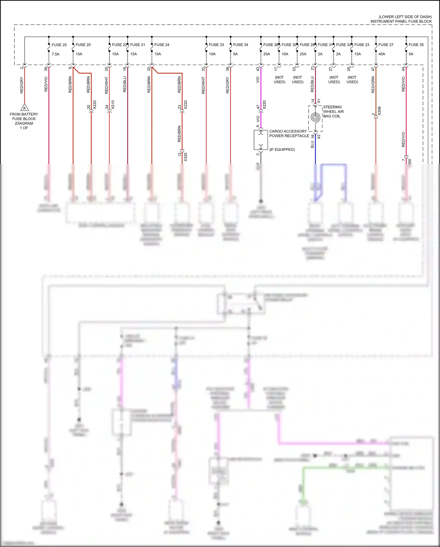 Buick Regal VI (2017-2020) hvac control module wiring diagram  (7 of 10)