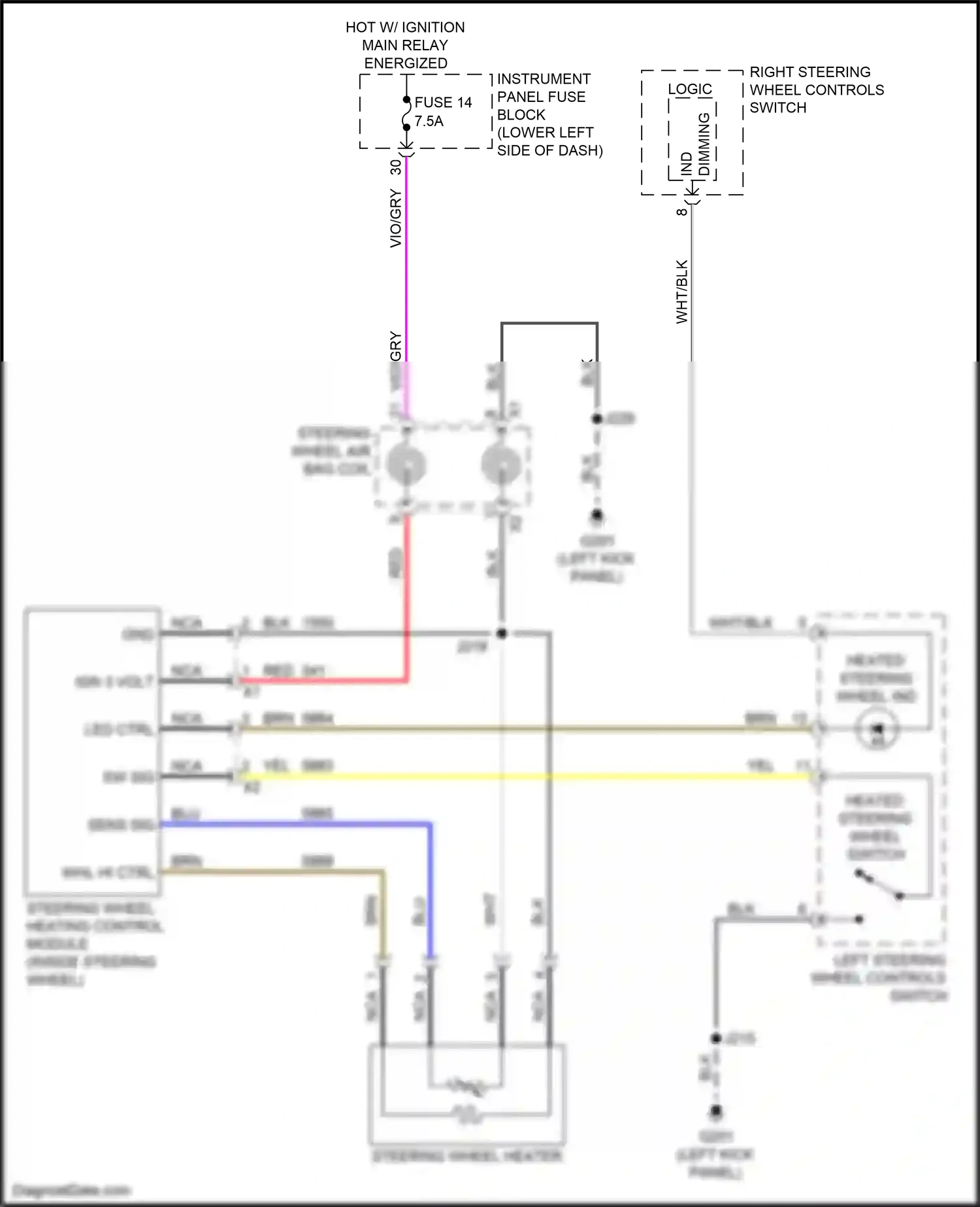 Buick Regal VI (2017-2020) led ctrl wiring diagram  (1 of 1)