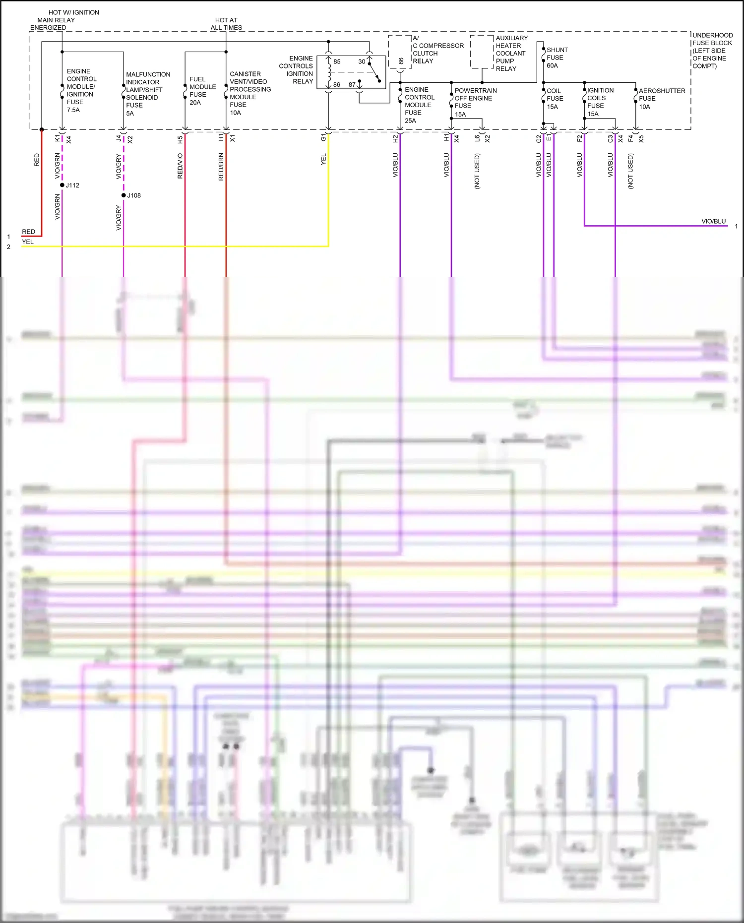 Buick Regal VI (2017-2020) low ref 2 wiring diagram  (6 of 6)