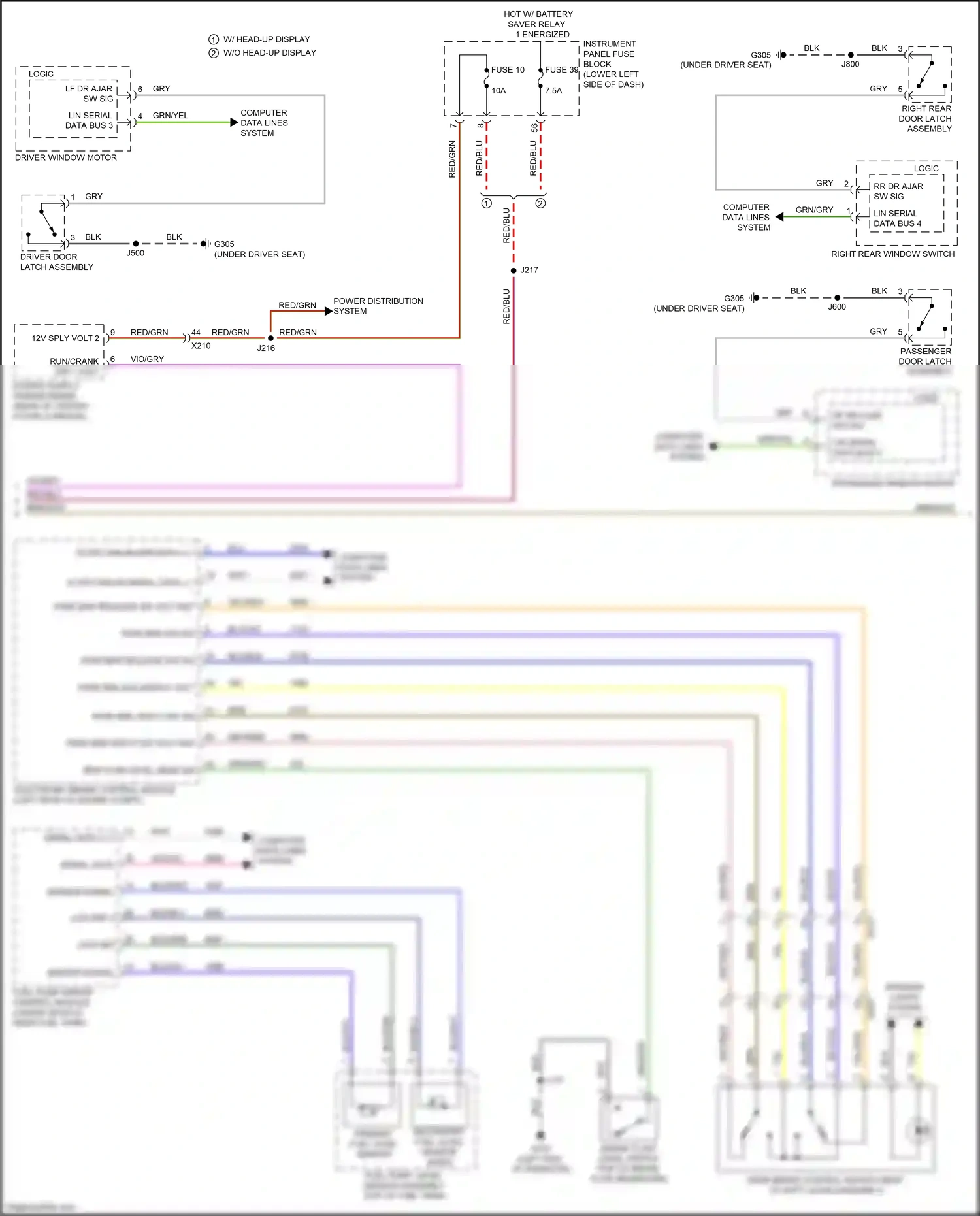 Buick Regal VI (2017-2020) low ref wiring diagram  (11 of 29)