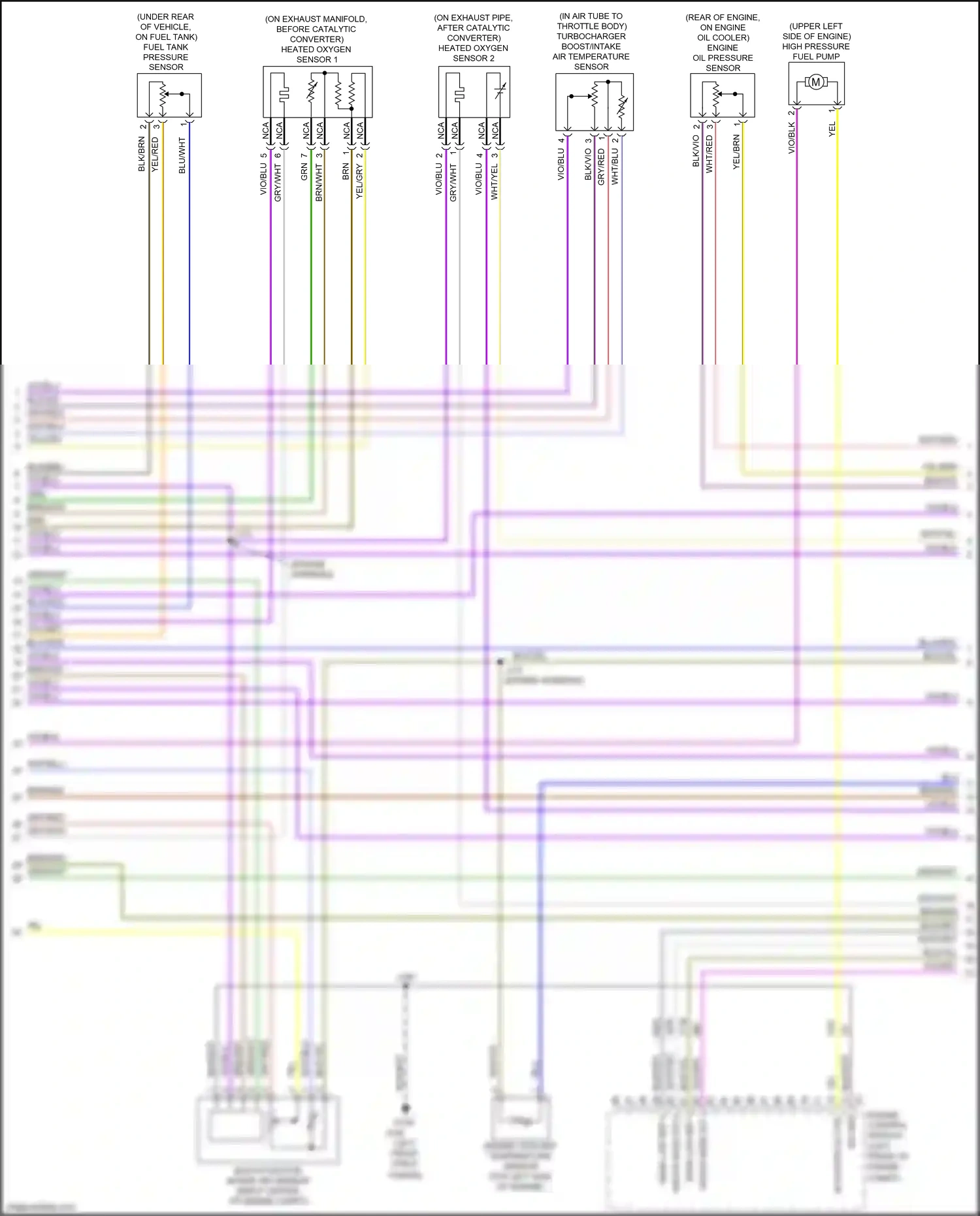 Buick Regal VI (2017-2020) multi-function intake air sensor wiring diagram  (3 of 4)