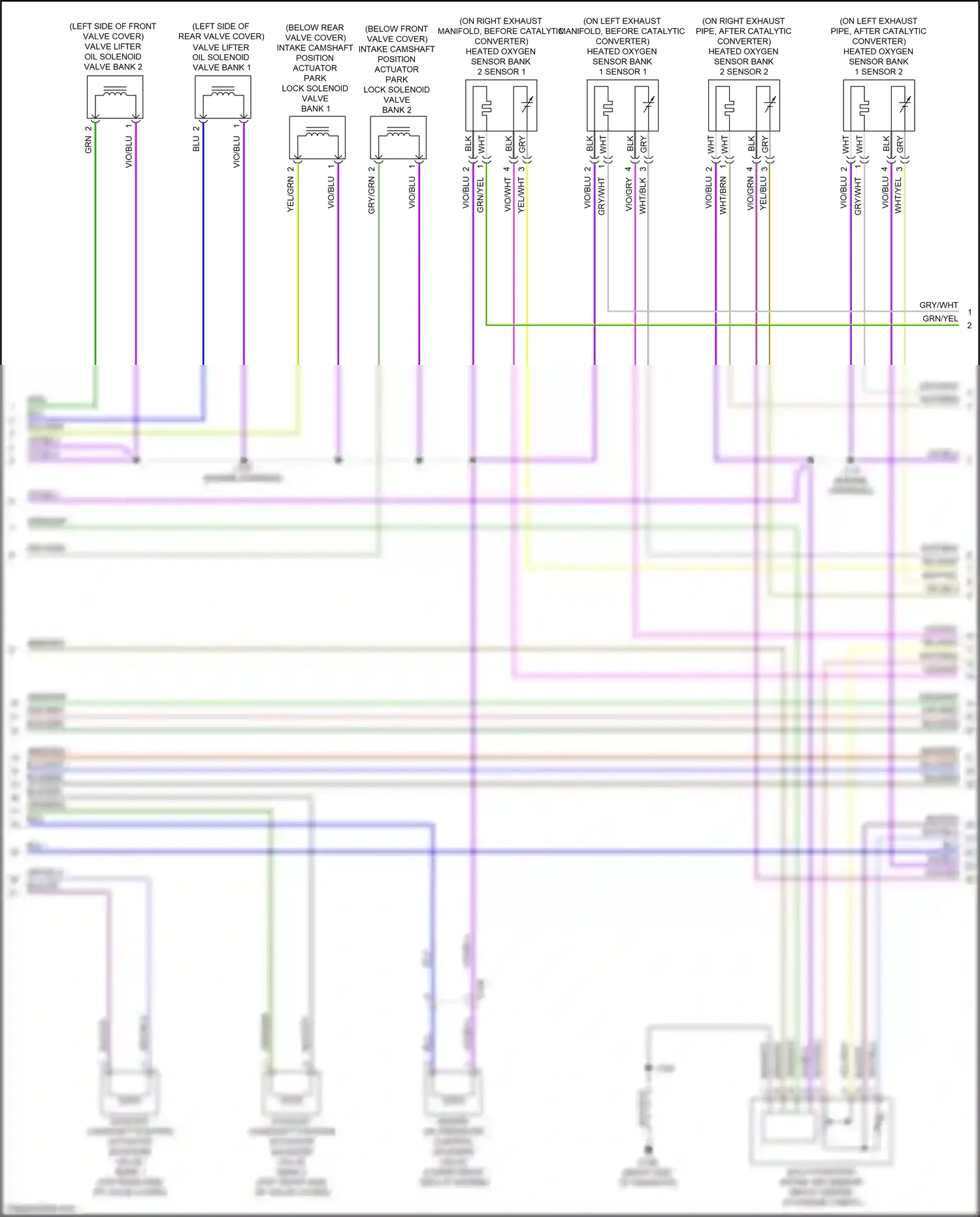 Buick Regal VI (2017-2020) multi-function intake air sensor wiring diagram  (4 of 4)