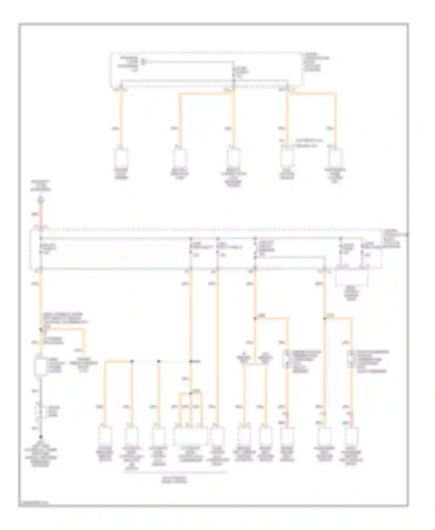 Rendezvous Buick I (2001-2007): Power distribution circuit (4 of 4)