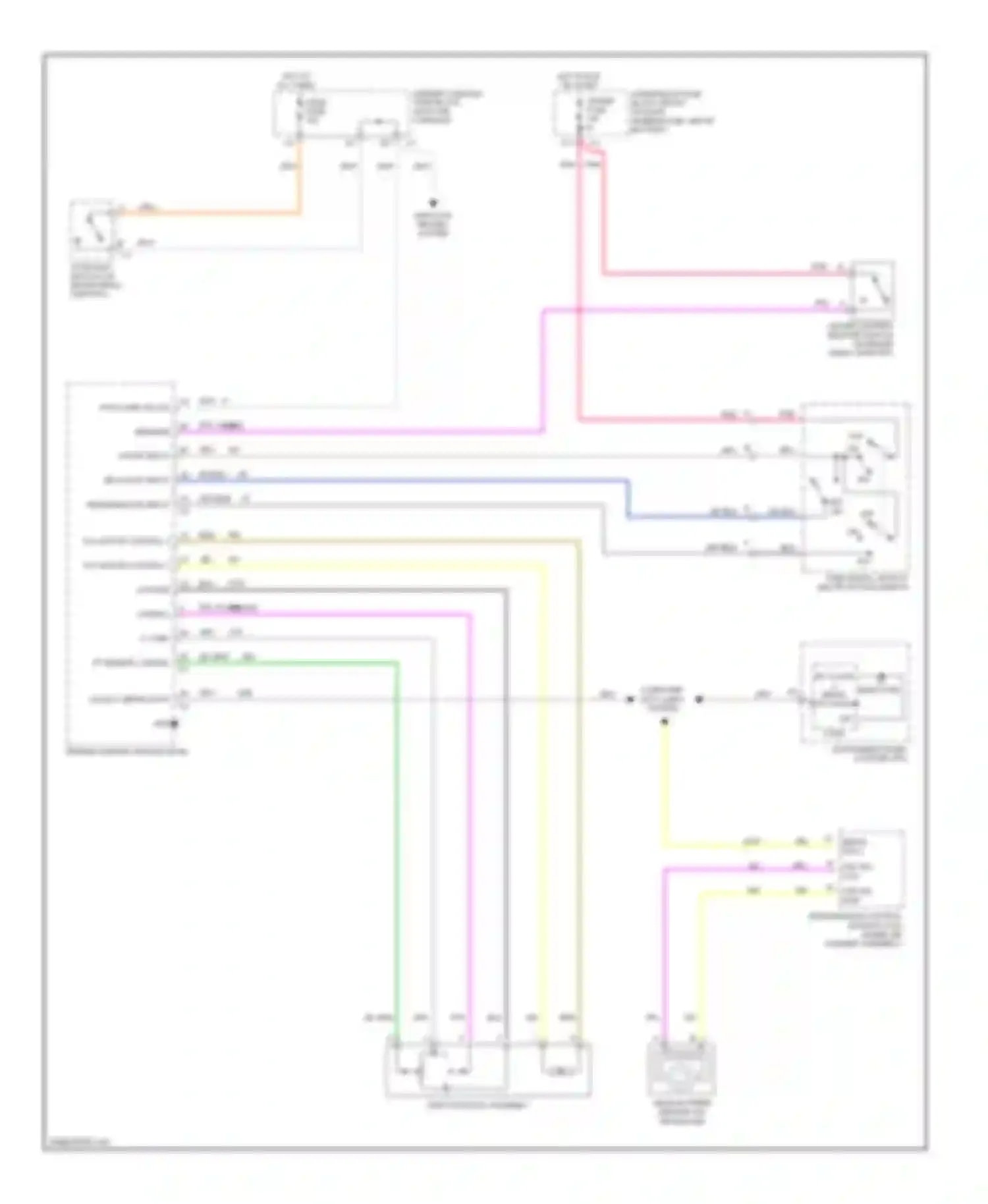 Wiring diagram wht for Buick Rendezvous I (2001-2007) (2 of 40)