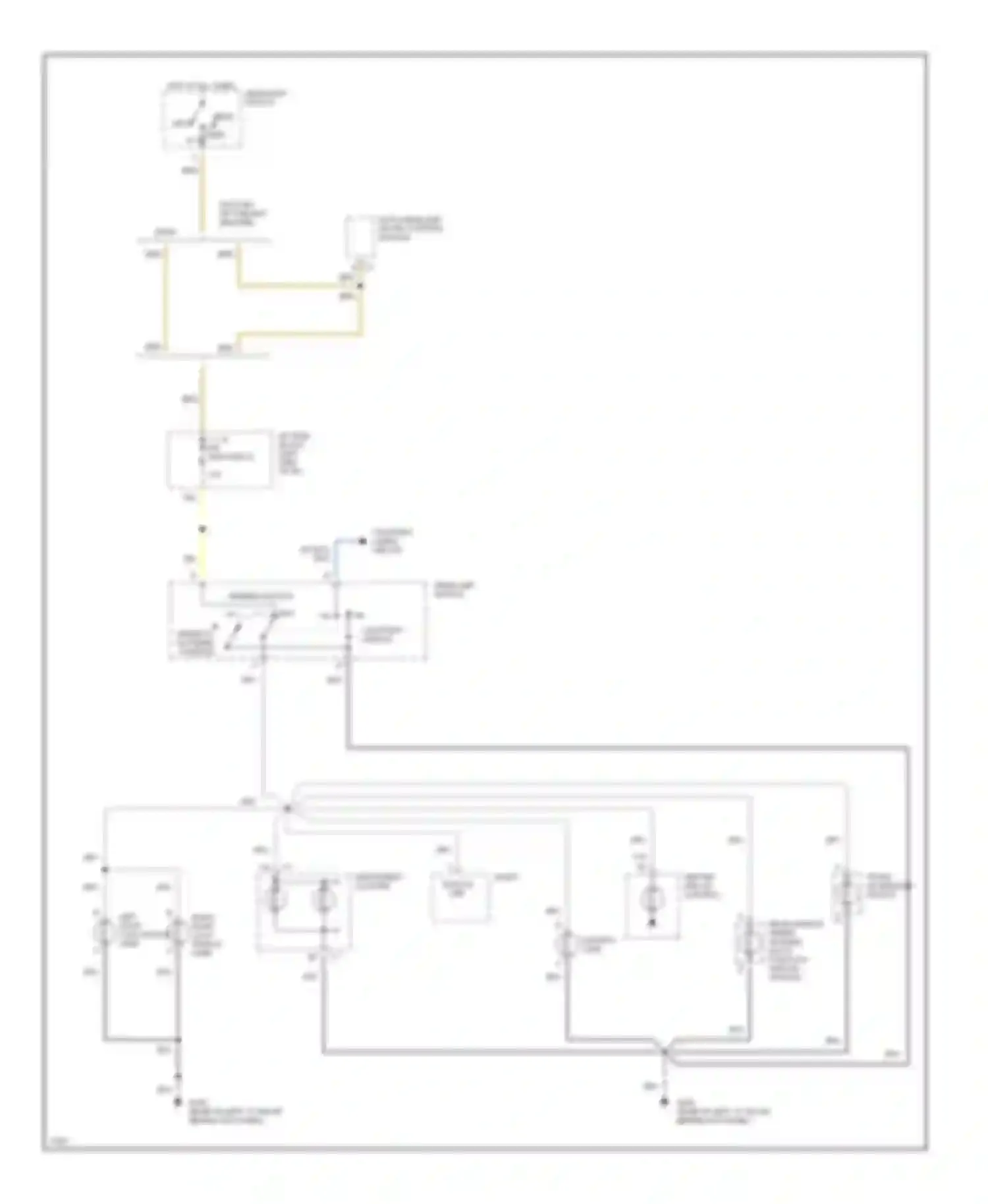 Roadmaster Buick VIII (1991-1996): Instrument illumination circuit