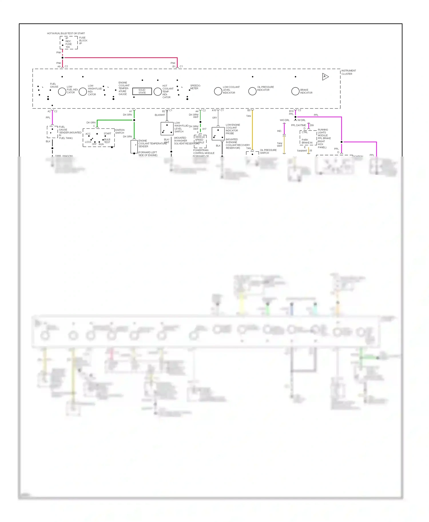 Buick Roadmaster VIII (1991-1996) solid state wiring diagram  (2 of 5)