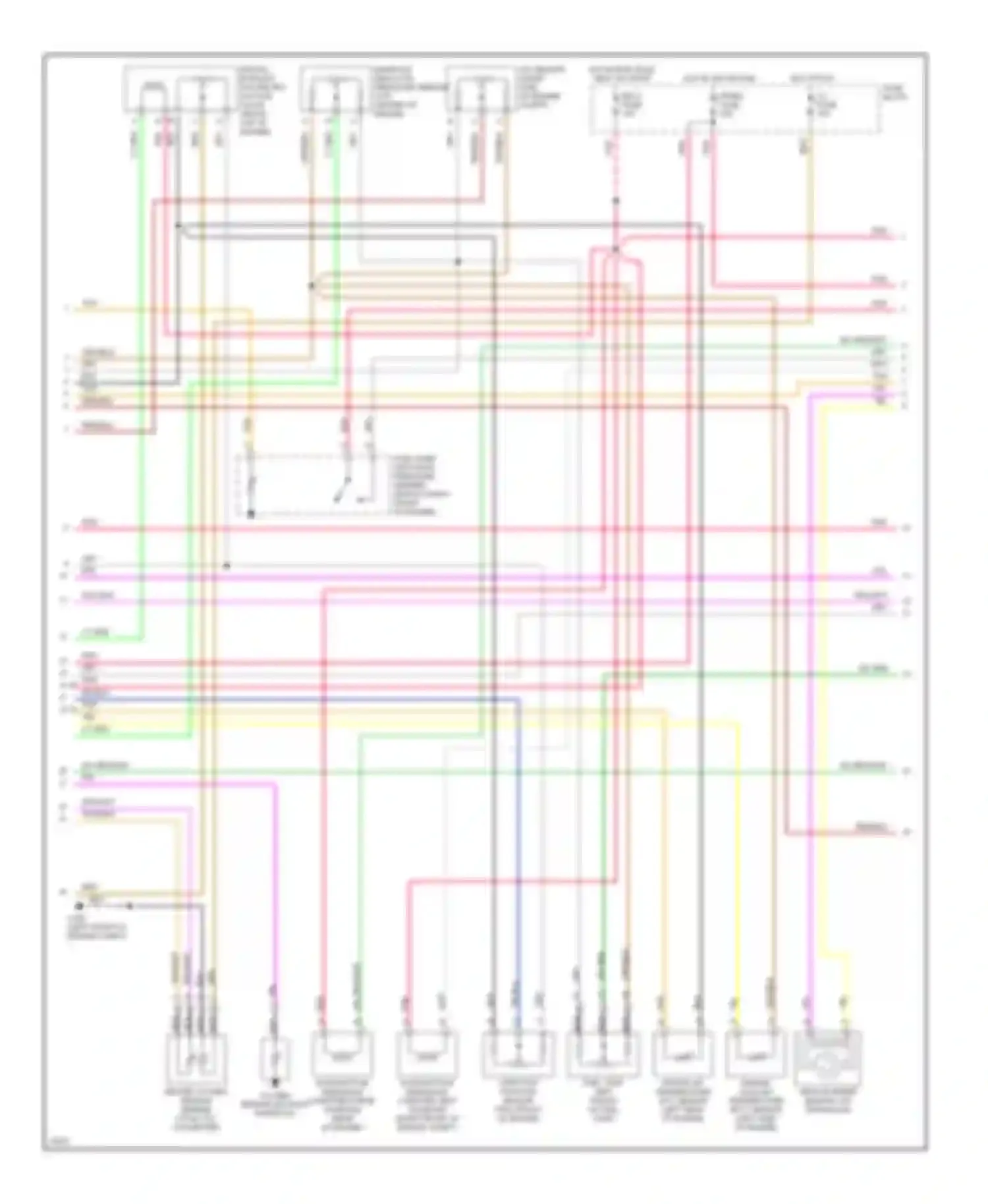 Skylark Buick VII (1992-1998): Wiring diagram engine performance 2.4l (vin t)s (2 of 3)