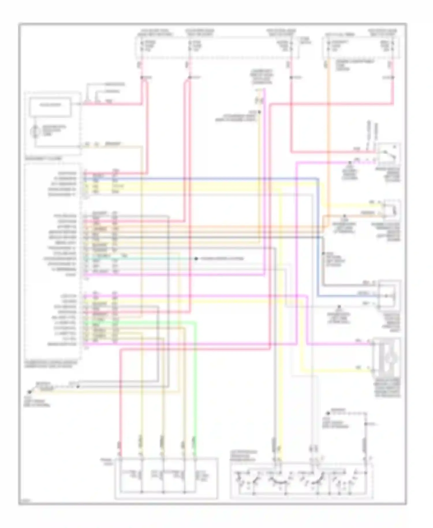Skylark Buick VII (1992-1998): 2.4l (vin t), transmission circuit