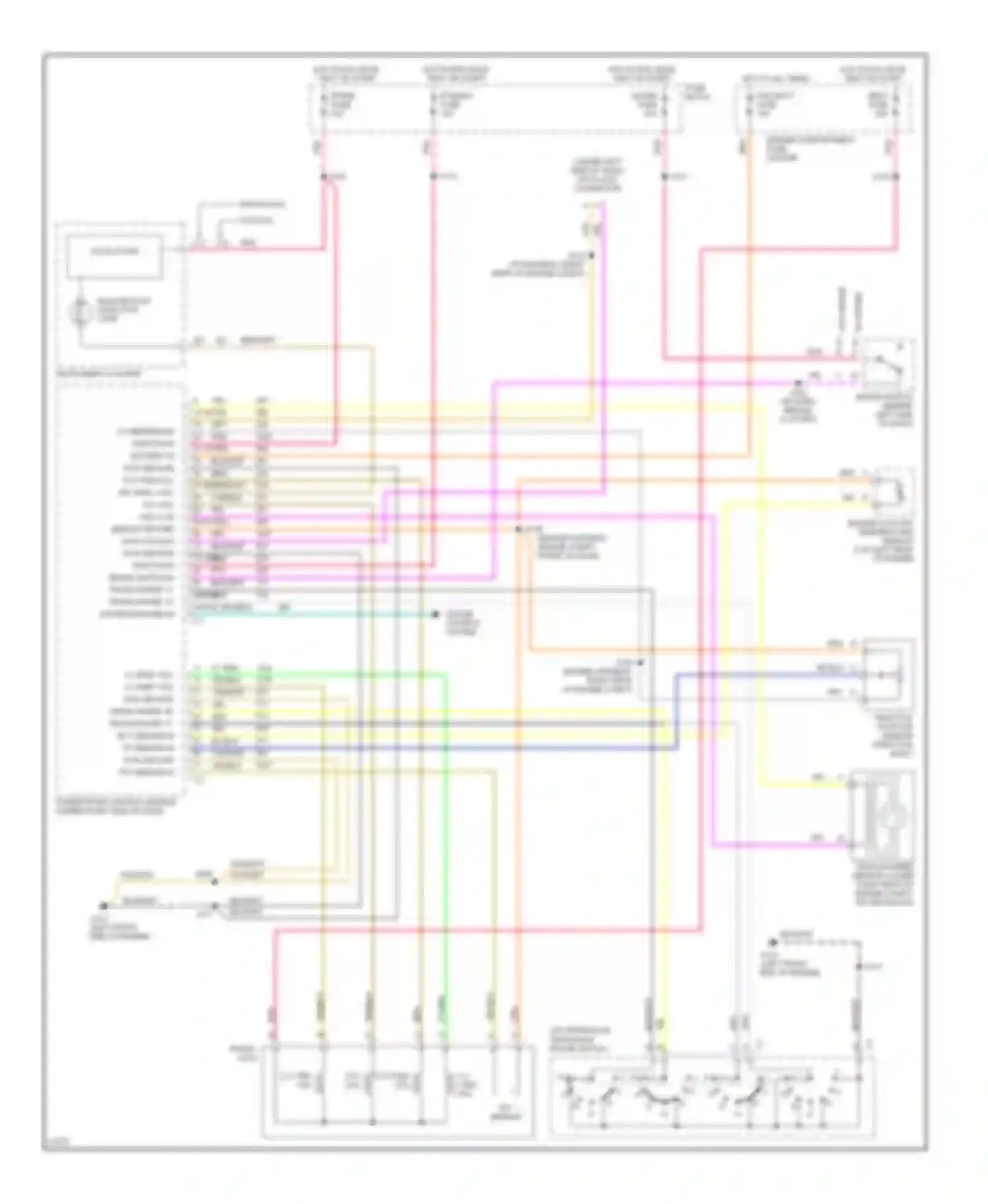 Skylark Buick VII (1992-1998): 3.1l (vin m), transmission circuit