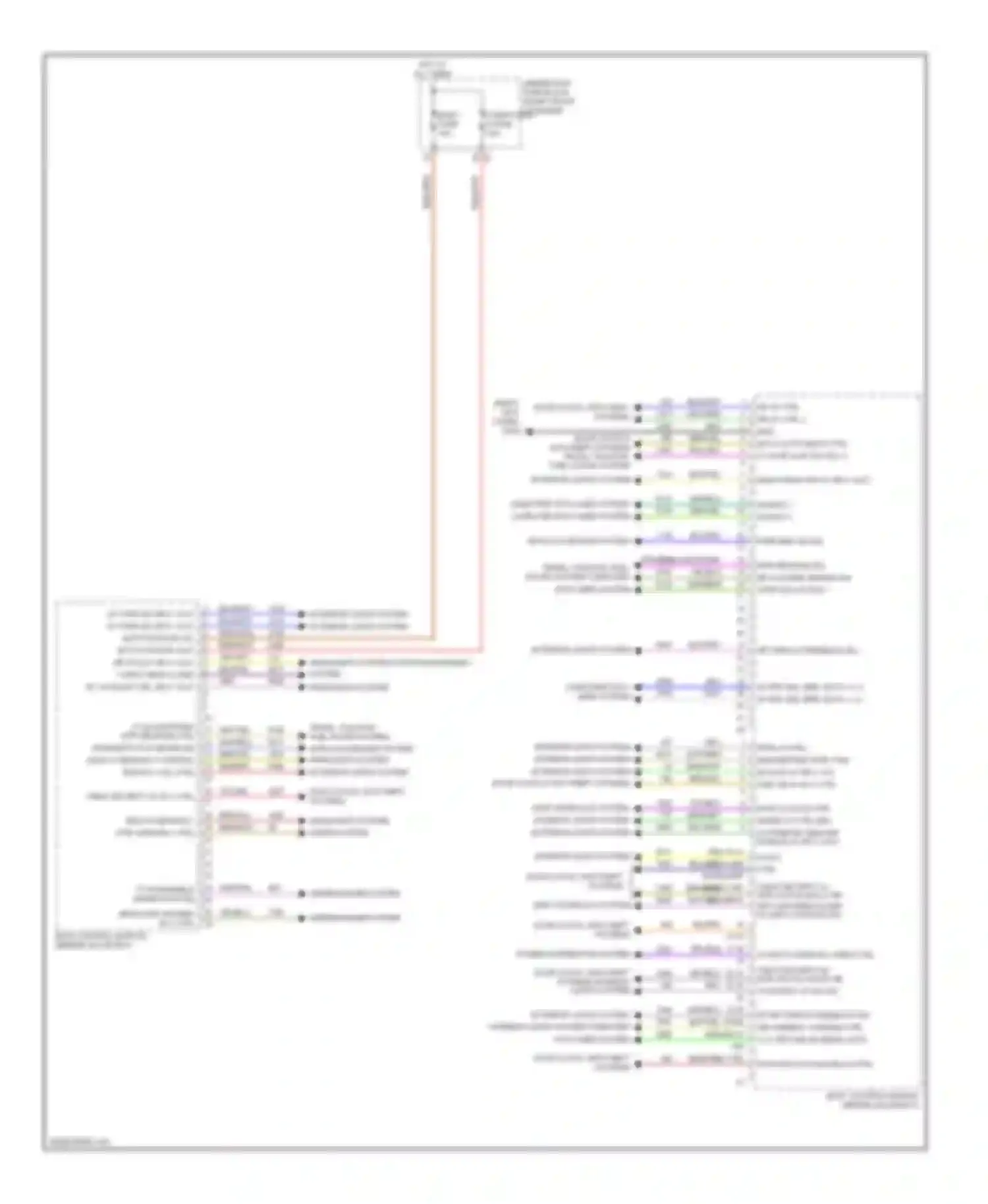 ATS Cadillac I (2012-2014): Body control modules circuit (2 of 2)
